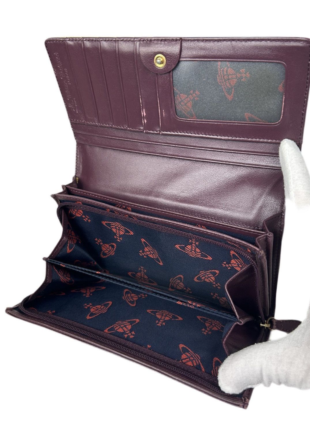 Vivienne Westwood Vivienne Westwood Orb Long Wallet Size ONE SIZE - 4 Thumbnail