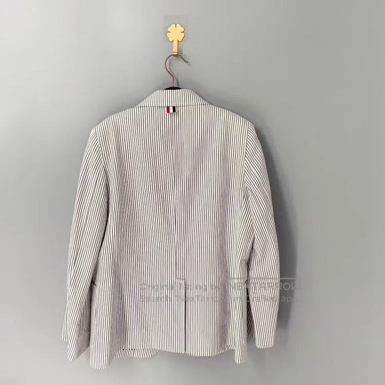 Thom Browne Thom Browne Casual Wool Bubble Texture Jacket Size 38L - 2 Thumbnail