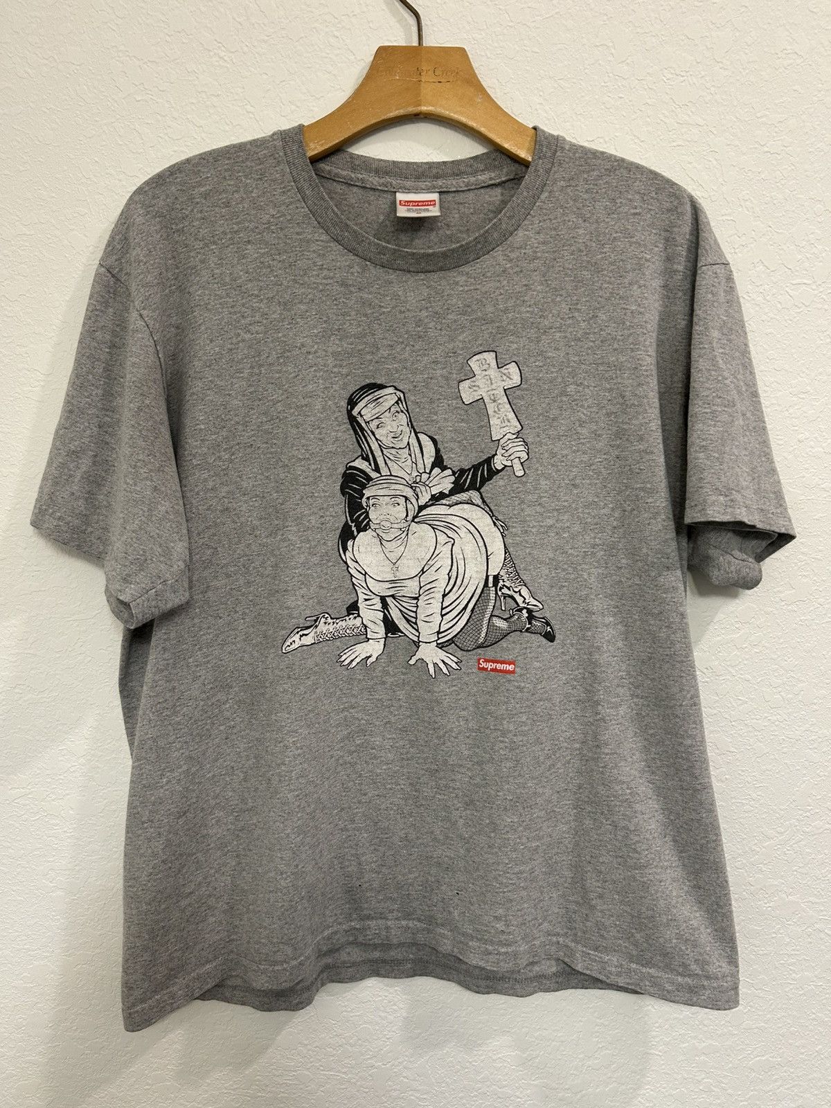 Supreme Supreme nuns tshirt Size US M / EU 48-50 / 2 - 1 Thumbnail