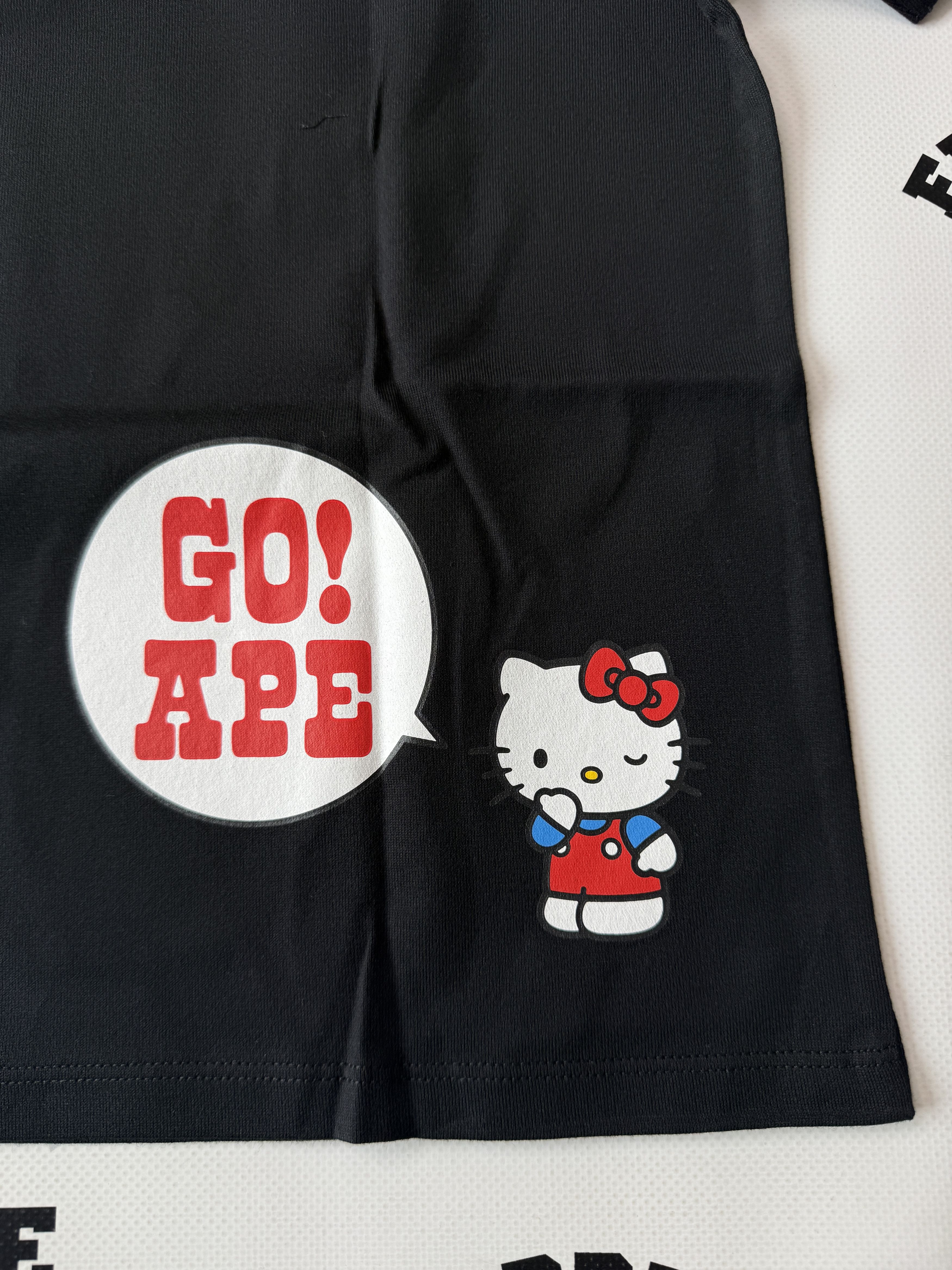 Bape BAPE X HELLO KITTY COLLEGE MINI TEE LADIES Size M / US 6-8 / IT 42-44 - 4 Thumbnail