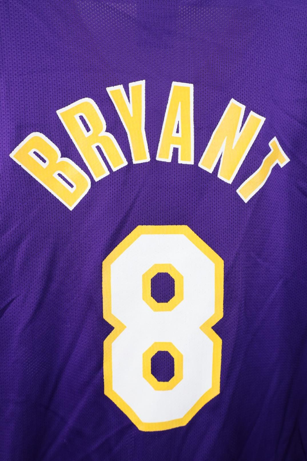 Champion Vintage 90s Champion Los Angeles Lakers Basketball Jersey #8 Size US XXL / EU 58 / 5 - 11 Thumbnail