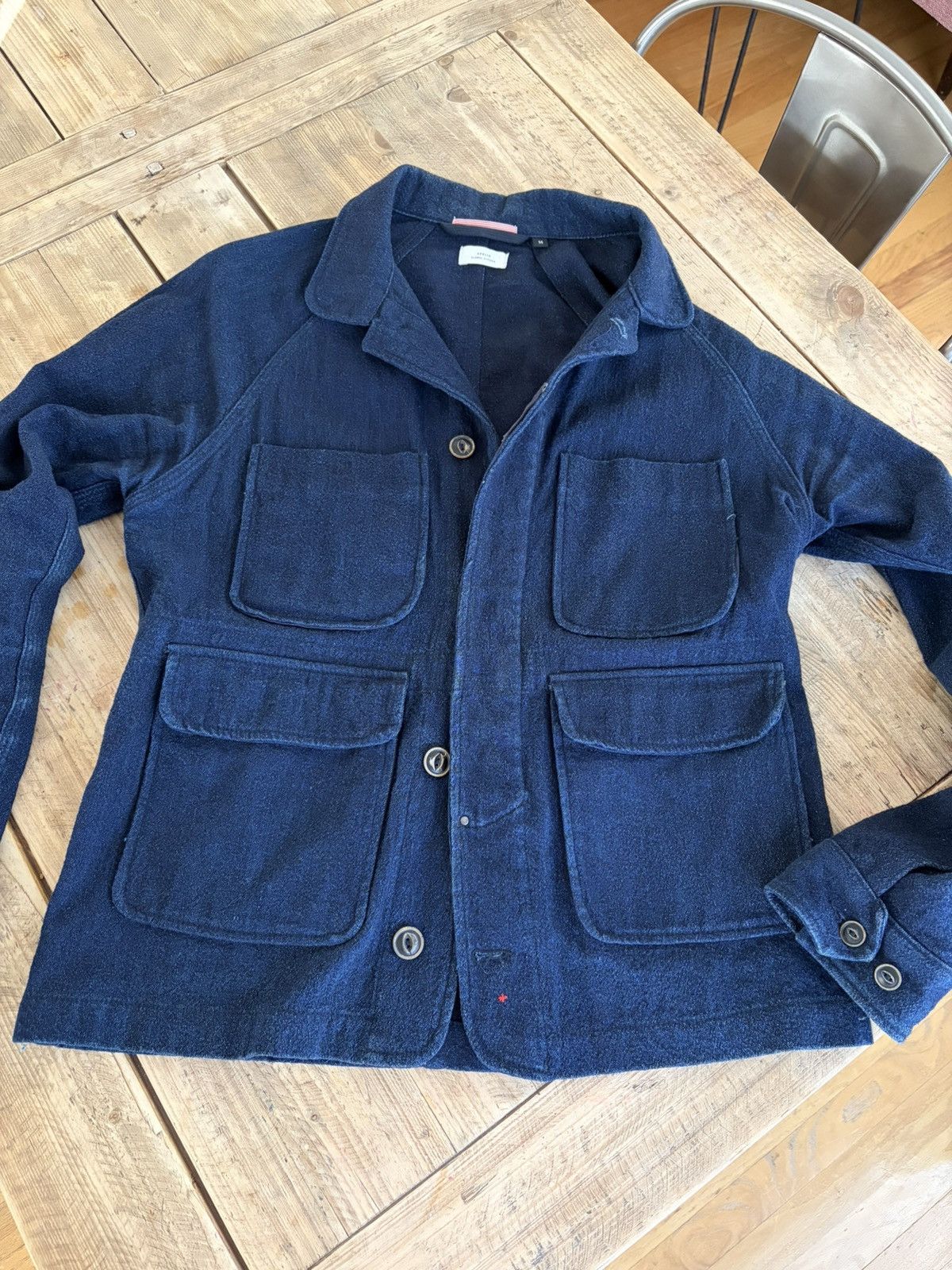 Apolis Apolis Indigo Wool Chore Coat Size US M / EU 48-50 / 2 - 1 Thumbnail