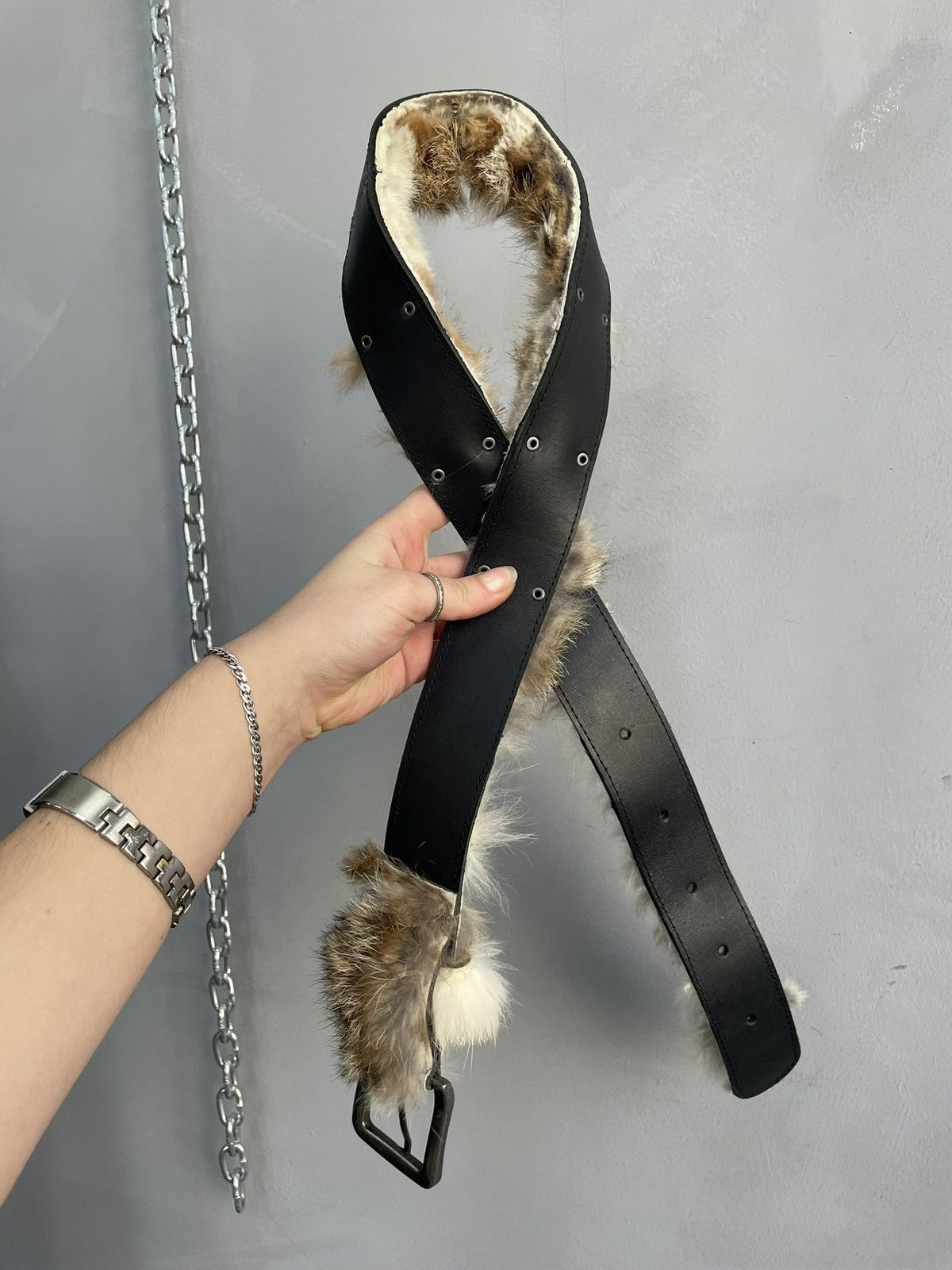 Hysteric Glamour Hysteric glamour vintage leather belt retro fur style Size ONE SIZE - 8 Thumbnail