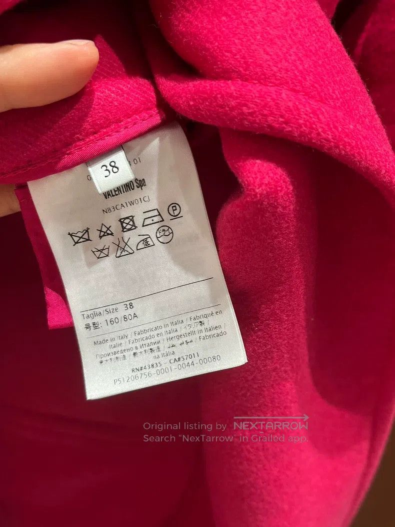 Valentino Valentino Rose red coat Size S / US 4 / IT 40 - 4 Thumbnail