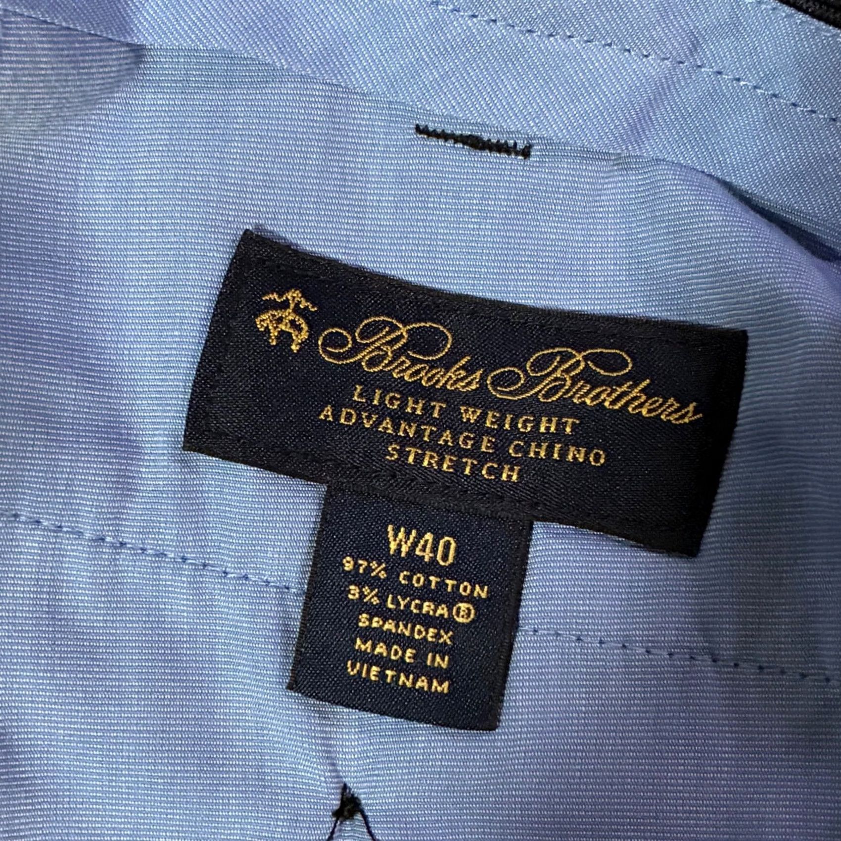 Brooks Brothers Brooks Brothers Pleated Advantage Chino Shorts Mens 40 Navy Blue Size US 40 / EU 56 - 5 Thumbnail