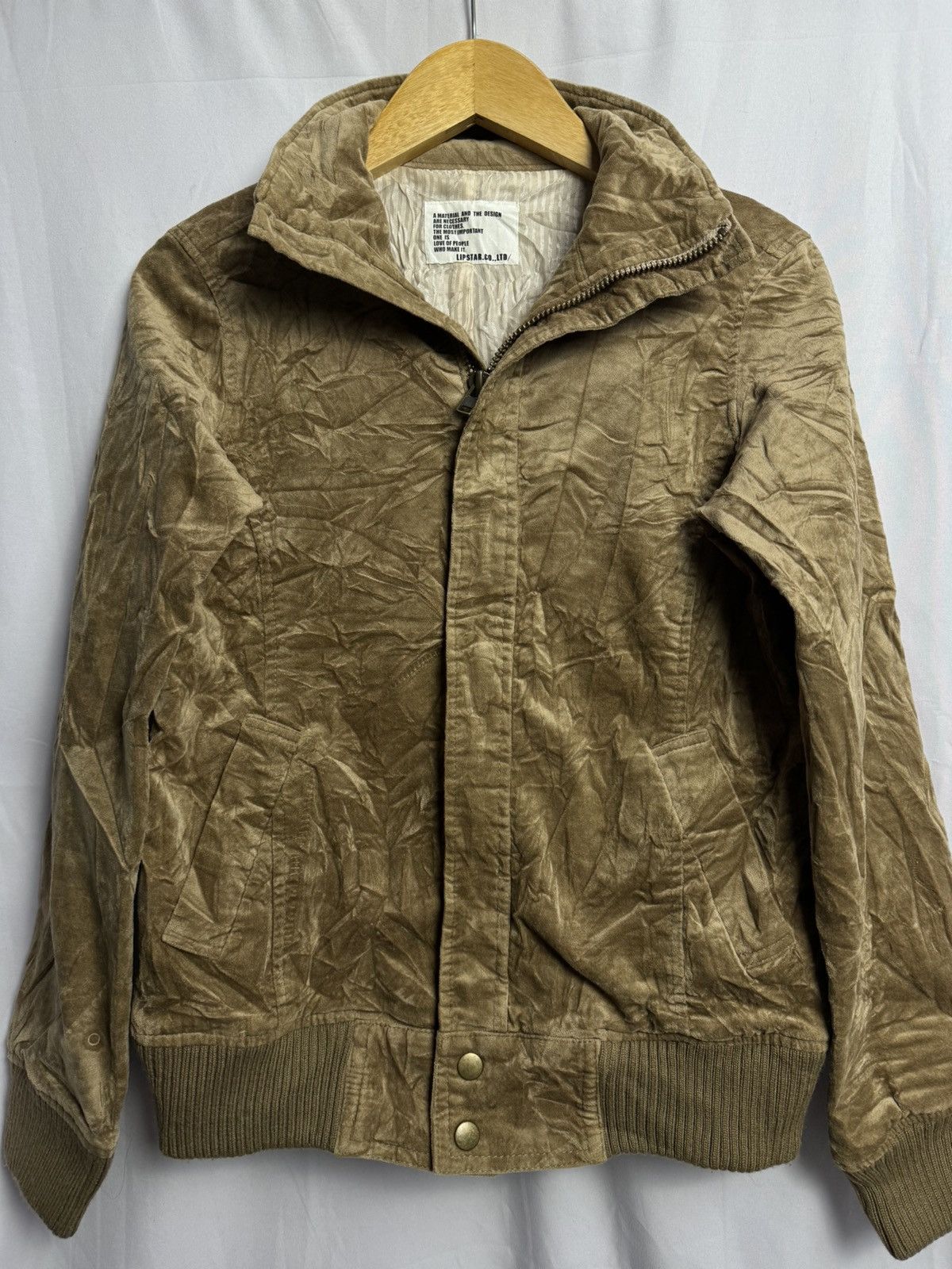 Hysteric Glamour × Japanese Brand × PPFM Goa Style Lipstar Suede Jacket Japanese Size US S / EU 44-46 / 1 - 4 Thumbnail