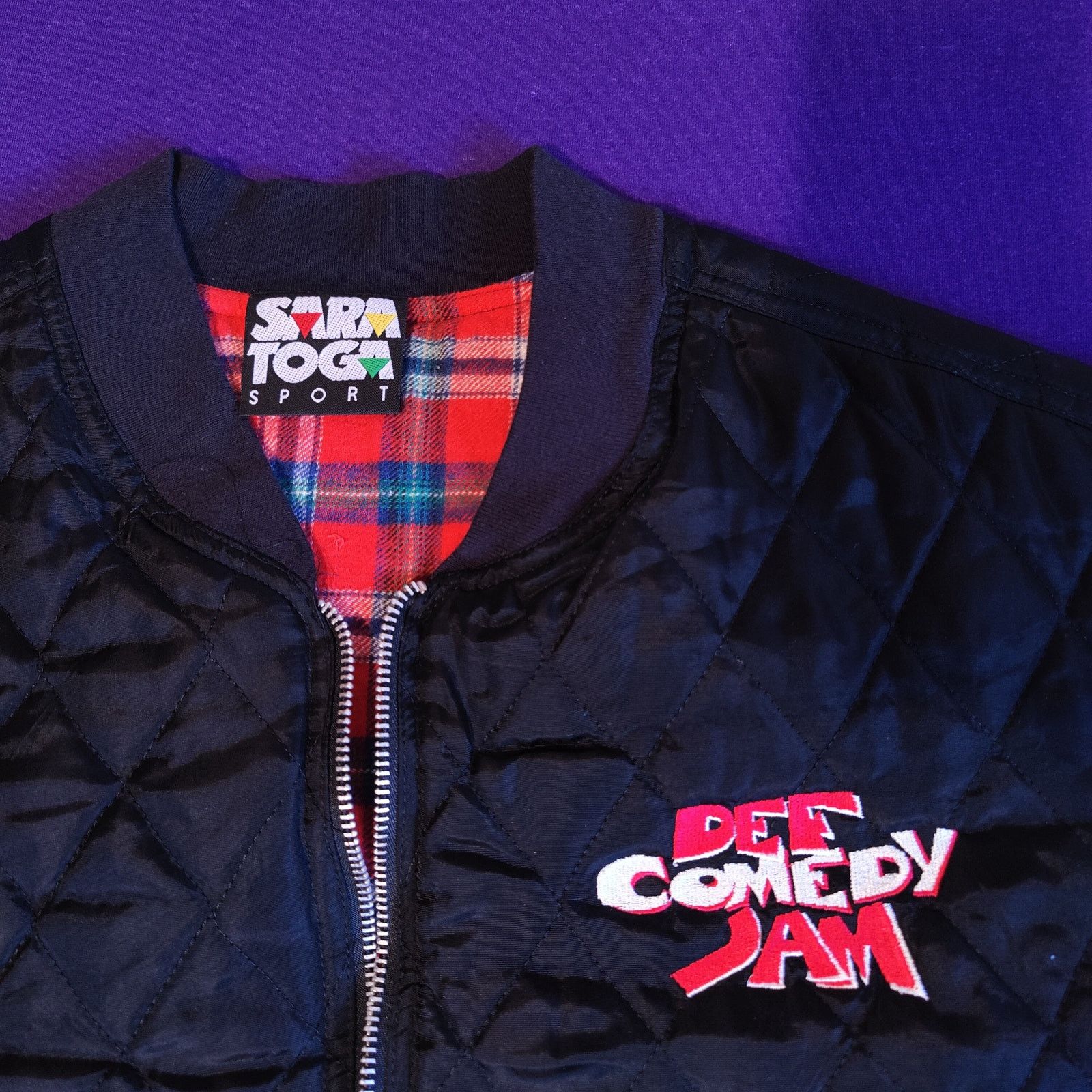 Vintage Vintage 90s DEF COMEDY JAM HBO TV Promo Quilted Lined L Vest Size US L / EU 52-54 / 3 - 2 Thumbnail
