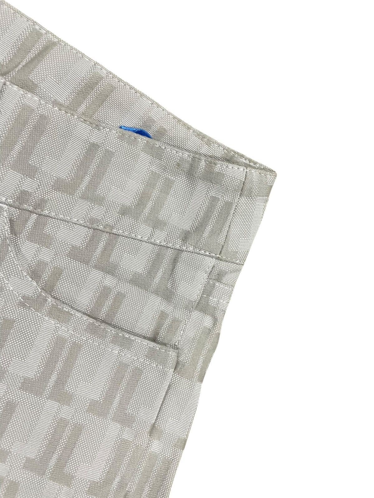 Lanvin LANVIN en Blue Monogram Shorts Size 30" / US 8 / IT 44 - 9 Thumbnail