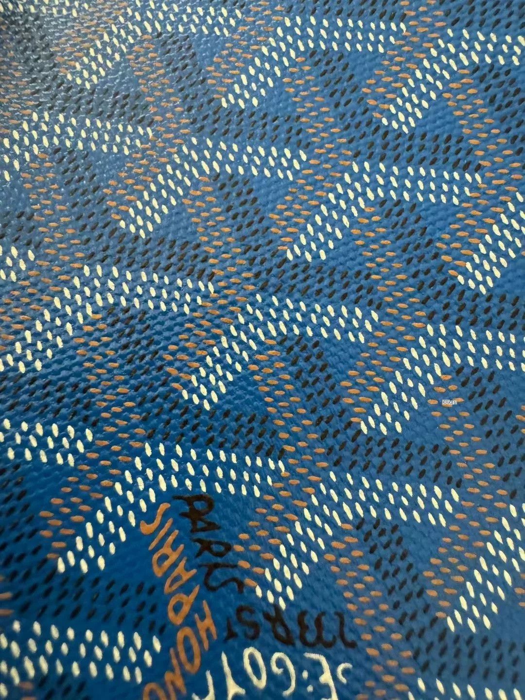 Goyard Goyard Electric Blue Monogram Oversized Clutch Size ONE SIZE - 7 Thumbnail