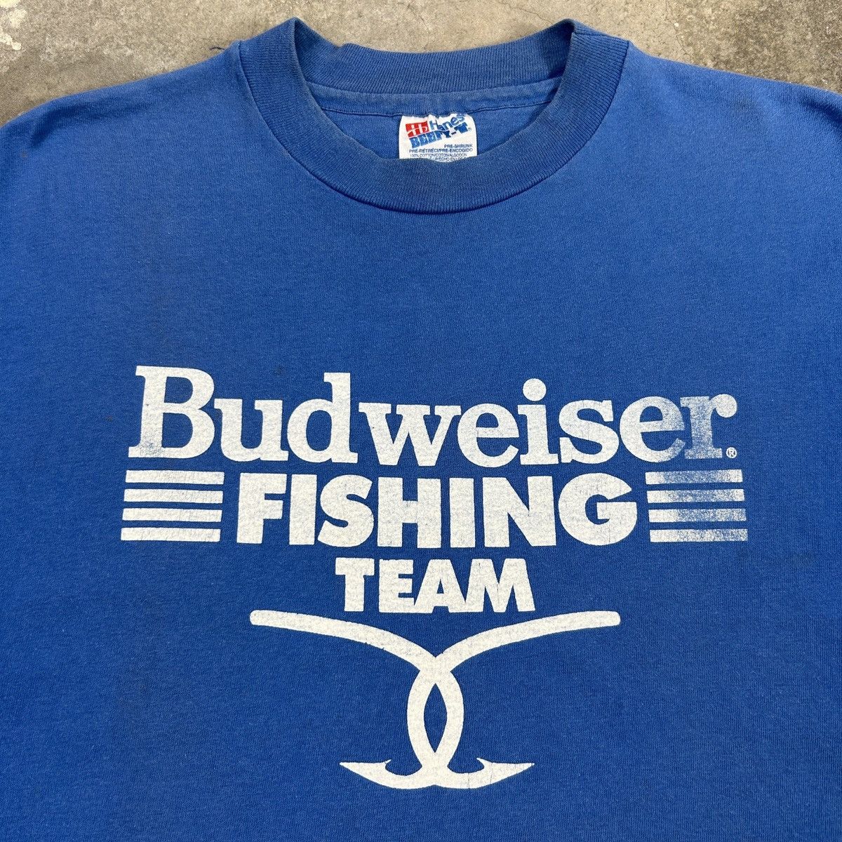 Vintage 1990s Budweiser Fishing Team Size US L / EU 52-54 / 3 - 4 Thumbnail