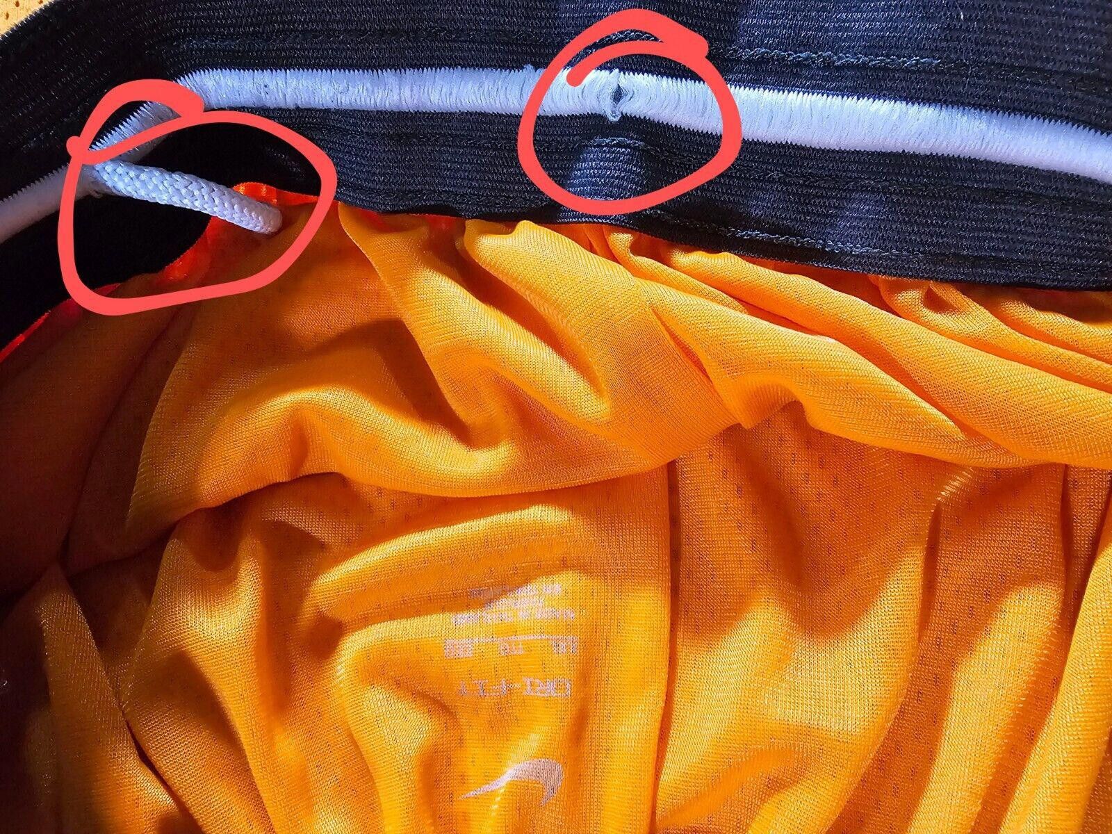 Nike Nike drifit shorts orange 94' VOLS Tennessee Volunteers XXL Size US 40 / EU 56 - 7 Thumbnail