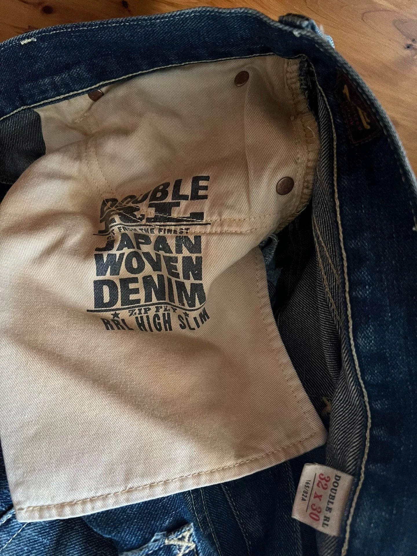 RRL Ralph Lauren RRL Double RL Distressed Washed Jeans Size US 28 / EU 44 - 8 Thumbnail