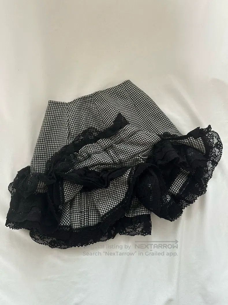 Junya Watanabe Junya Watanabe size M Multi Tiered Lace Hem Skirt Size 23" - 2 Thumbnail