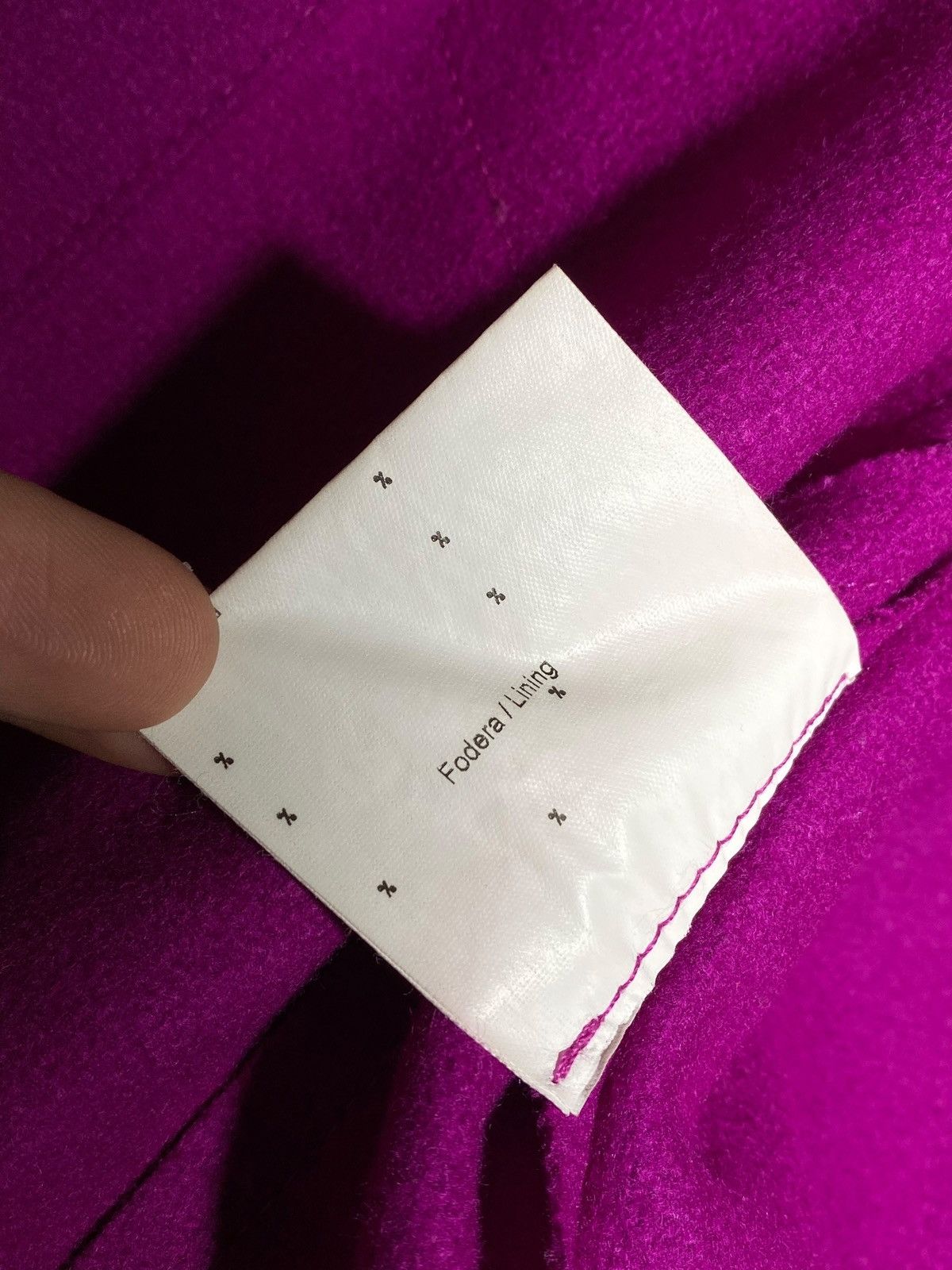 Fendi Fendi Roma Vintage 90s Hot Pink Cropped Jacket Snap Button Size M / US 6-8 / IT 42-44 - 21 Thumbnail