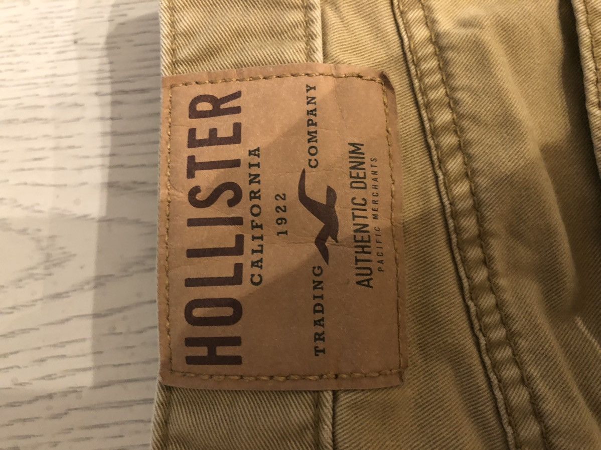 Hollister Hollister Beige Tan Mens Khaki Pants Slim Fit Size 33 X 32 Size US 33 - 6 Thumbnail