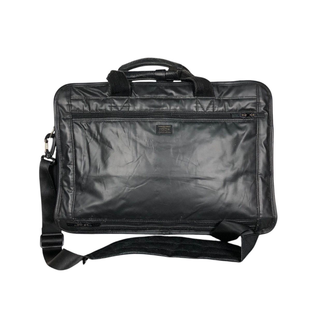 Japanese Brand 📌Vintage Rich Black Massenger Bag Porter Made in Japan Size ONE SIZE - 5 Thumbnail