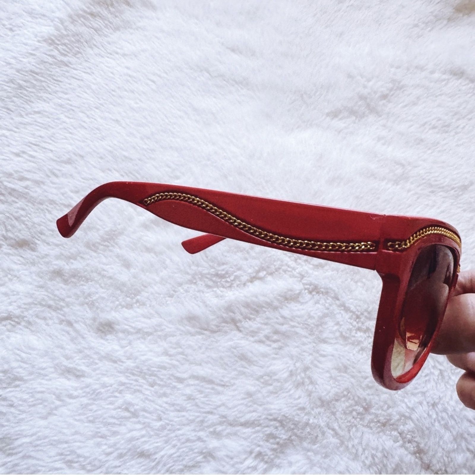 Other Rina Orange and Gold Sunglasses Size ONE SIZE - 11 Thumbnail