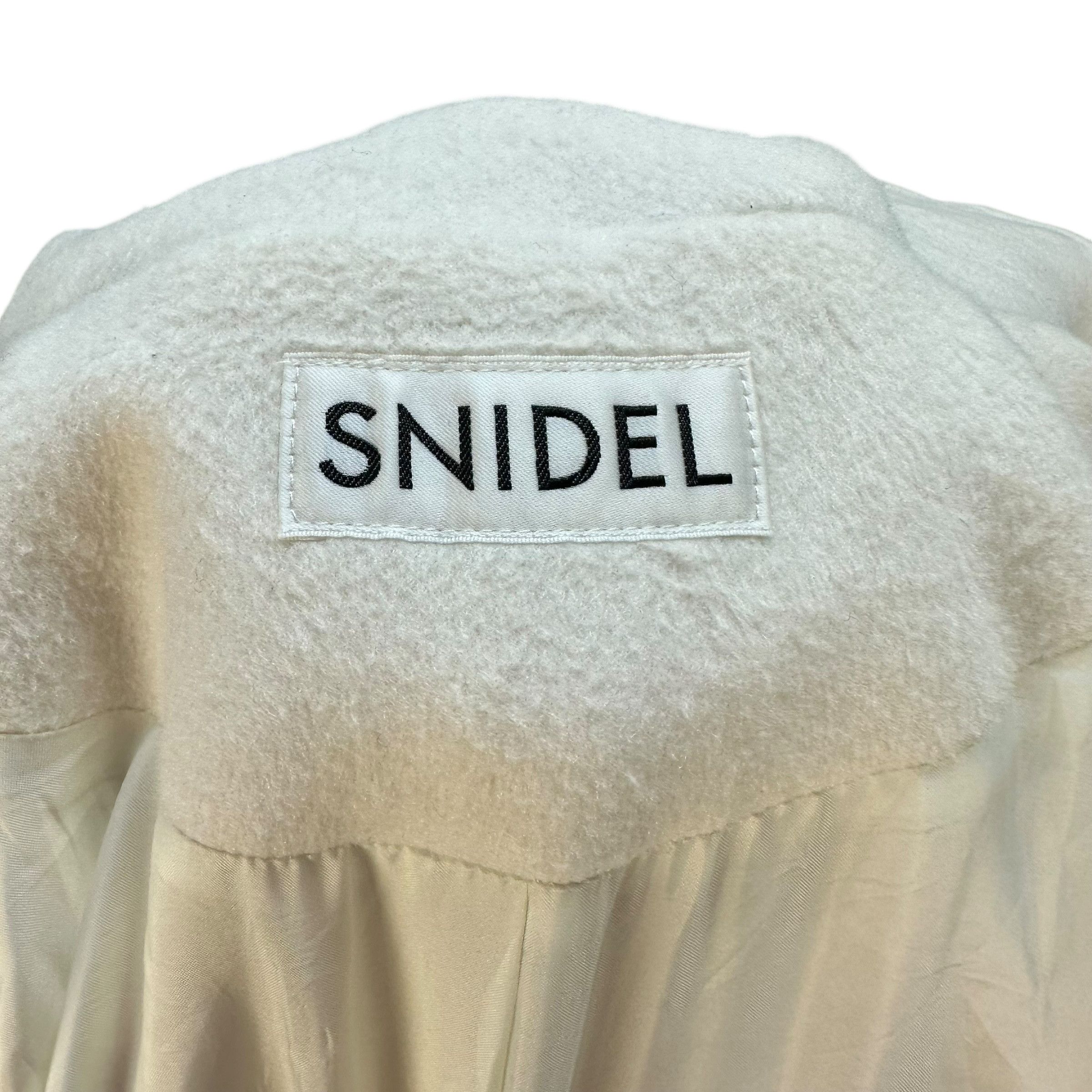 Japanese Brand SNIDEL High Collar White Cape Sleeveless Jacket #A57-1307 Size ONE SIZE - 10 Thumbnail