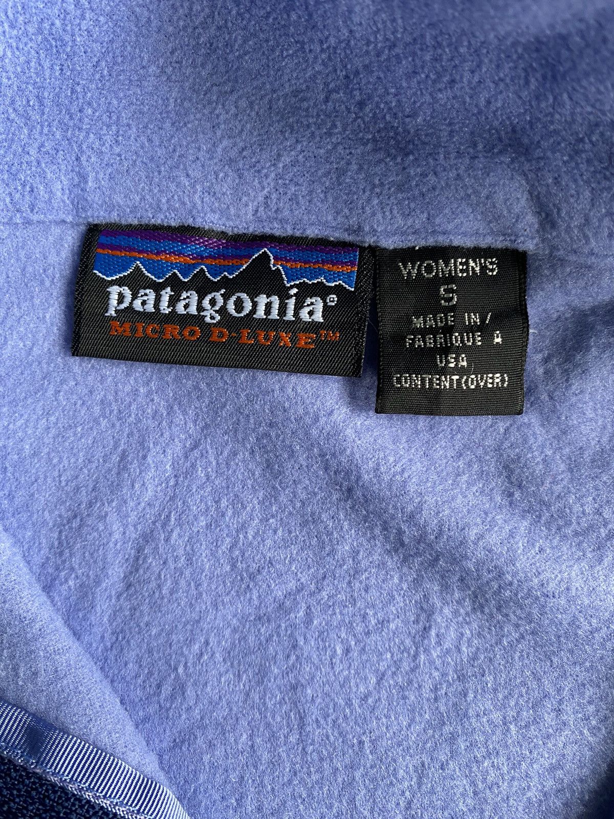 Patagonia half Zip blue Fleece Sweater
