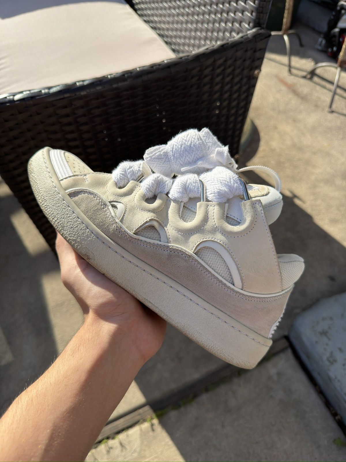 Lanvin Lanvin Curb Sneaker Size US 8 / EU 41 - 4 Thumbnail