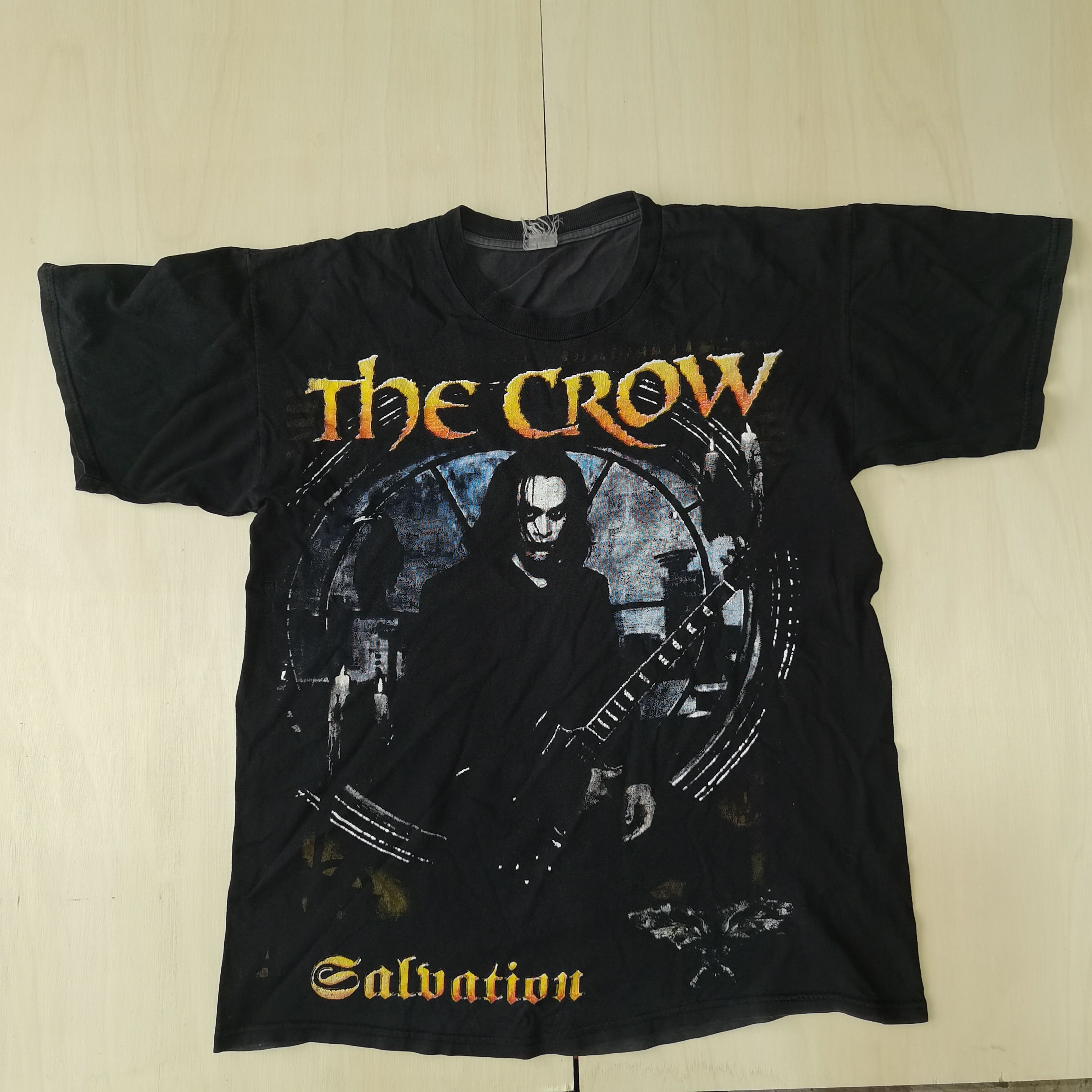 Vintage Vintage the crow mexican boot 1998 t-shirt Size US XL / EU 56 / 4 - 1 Thumbnail