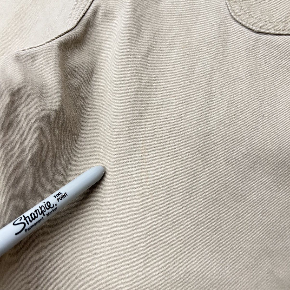 Carhartt × Vintage Carhartt Shorts Beige Relaxed Fit Carpenter Workwear Tan Y2K Size US 40 / EU 56 - 11 Thumbnail
