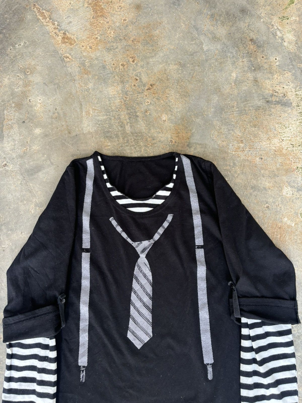 Hysteric Glamour × If Six Was Nine × Japanese Brand Y2k Double Layer Ifsixwasnine Punk Style Longsleeve Size US M / EU 48-50 / 2 - 4 Thumbnail