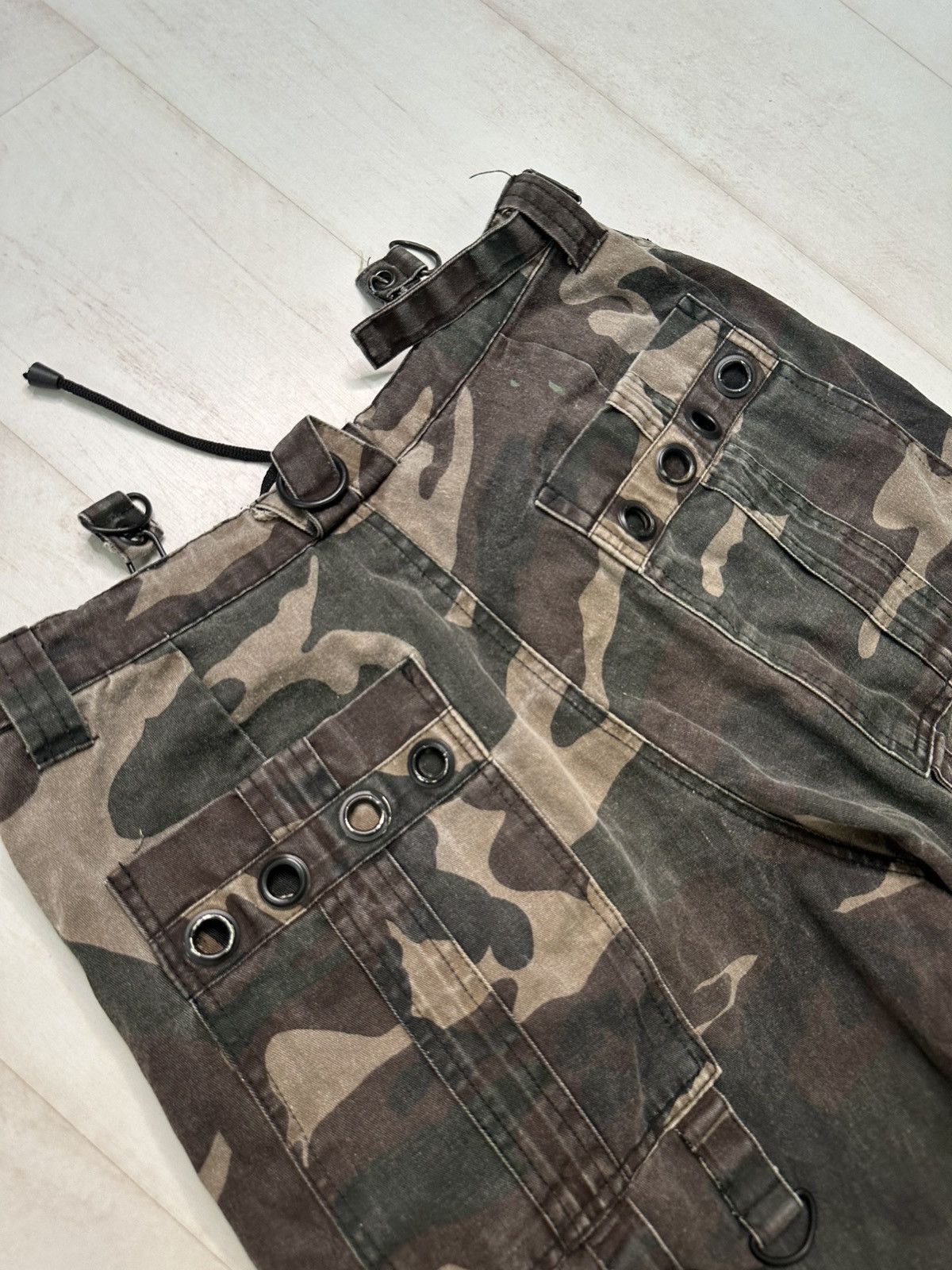Vintage Hard Leather Stuff camo wide pants Size US 34 / EU 50 - 12 Thumbnail
