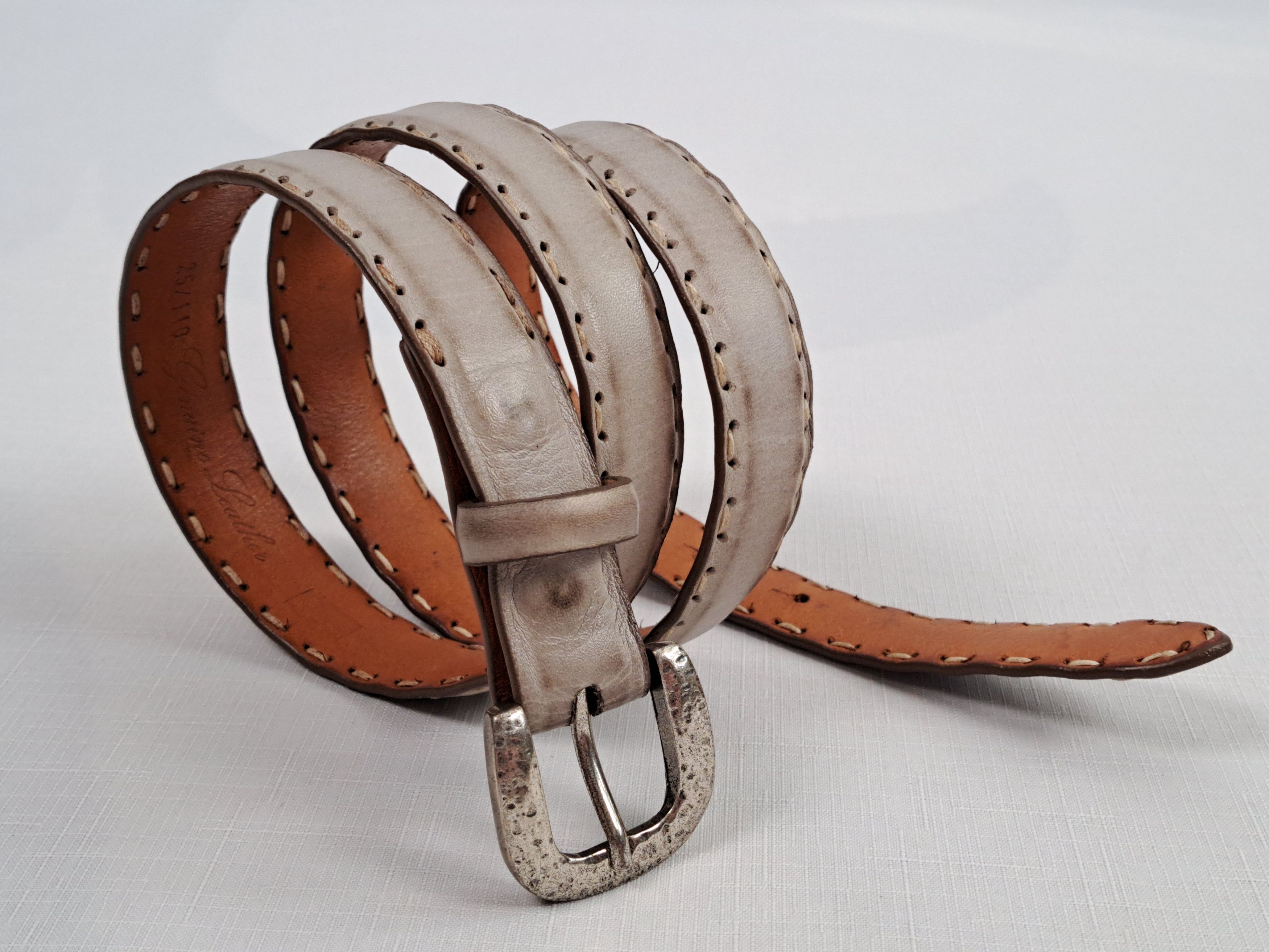Other Reptile's House leather belt. Made in Italy. Size ONE SIZE - 2 Thumbnail
