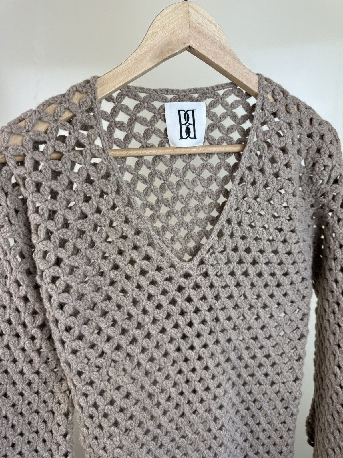 By Malene Birger Malene Birger wool crochet knit sweater dress brown M Size M / US 6-8 / IT 42-44 - 18 Thumbnail