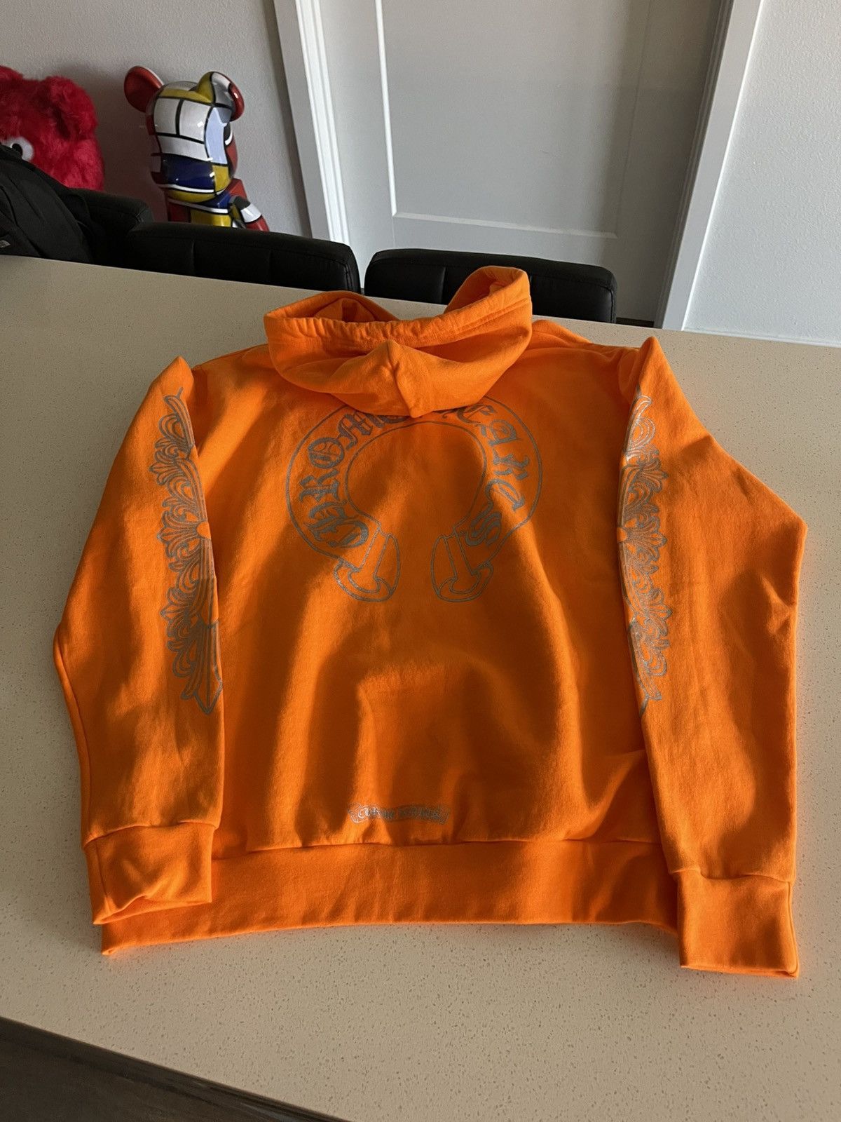 Chrome Hearts Chrome Hearts Horseshoe Floral Hoodie Size US M / EU 48-50 / 2 - 5 Thumbnail