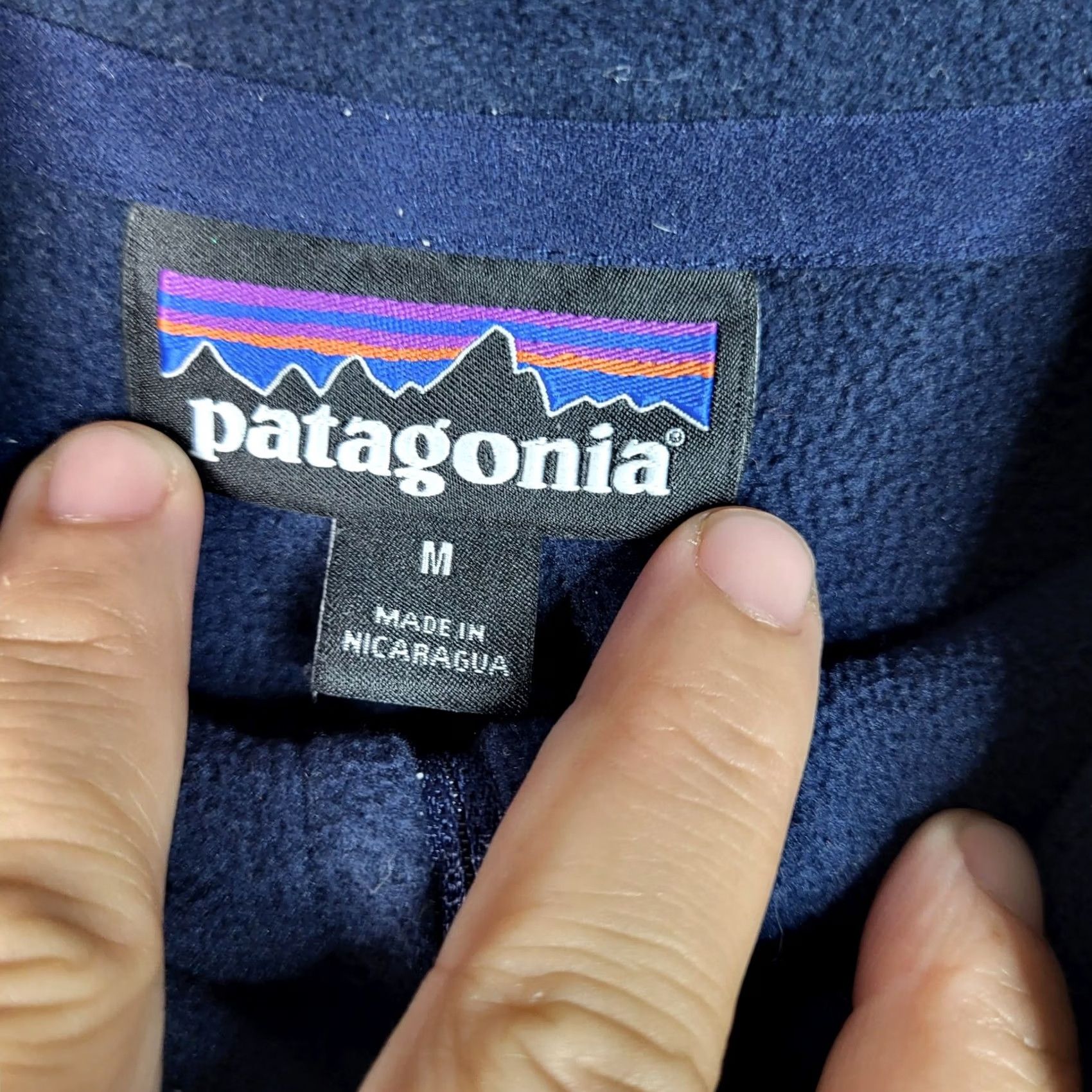 Patagonia Patagonia Jacket Unisex Adult Fleece 1/4 Zip Size M Blue Regular Fit Outdoor Hiking Running & Walking Sweatshirt Pullover Zip Coat Size US M / EU 48-50 / 2 - 6 Thumbnail