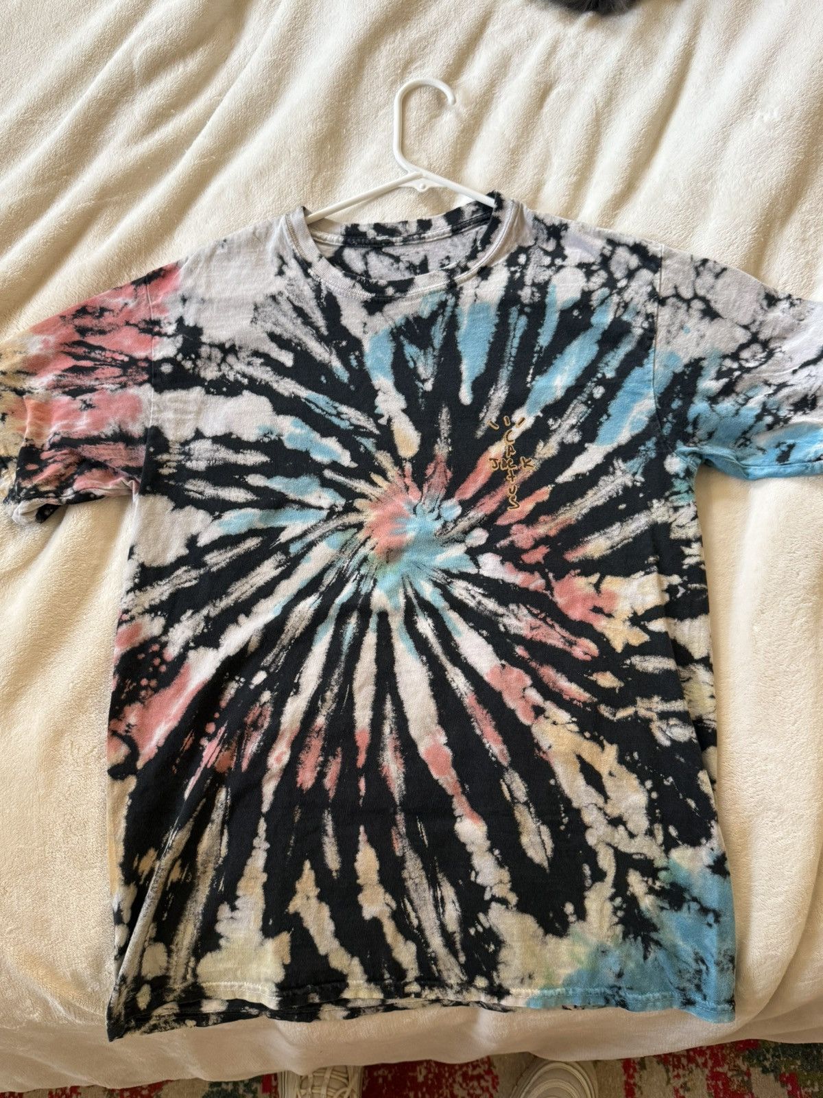 Travis Scott Travis Scott Cactus Jack Highest In The Room Tie Dye Tee Size US M / EU 48-50 / 2 - 2 Thumbnail