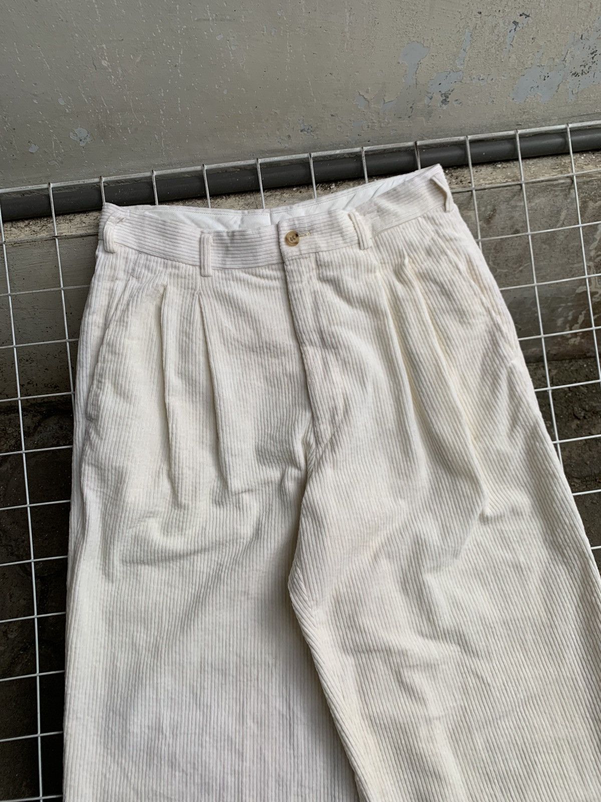 Comme des Garcons AD1994 Comme Des Garcons Homme Plus Corduroy Pants Size US 30 / EU 46 - 2 Thumbnail