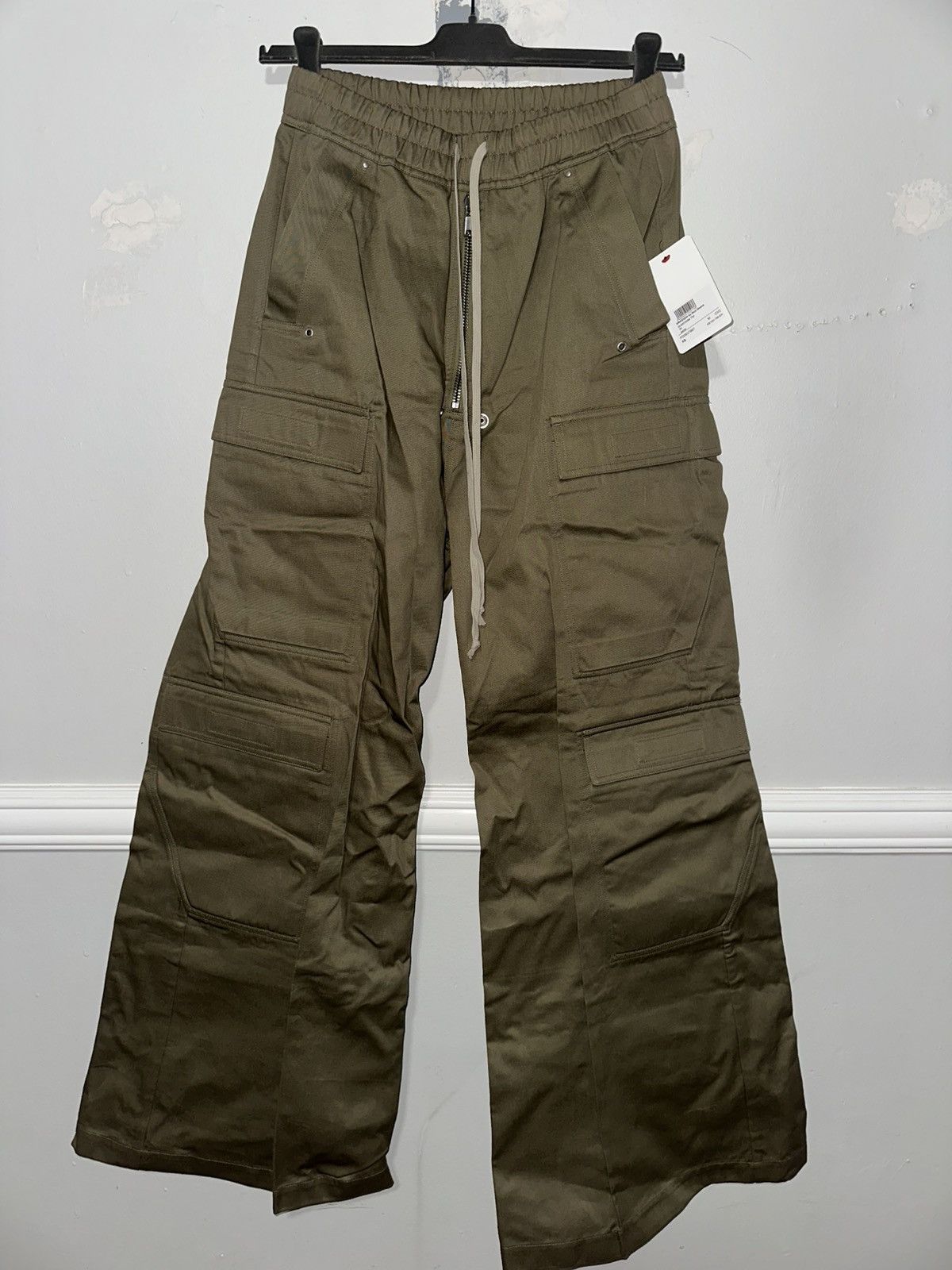 Rick Owens Drkshdw Rick owens khaki double jumbo belas Size US 30 / EU 46 - 1 Thumbnail