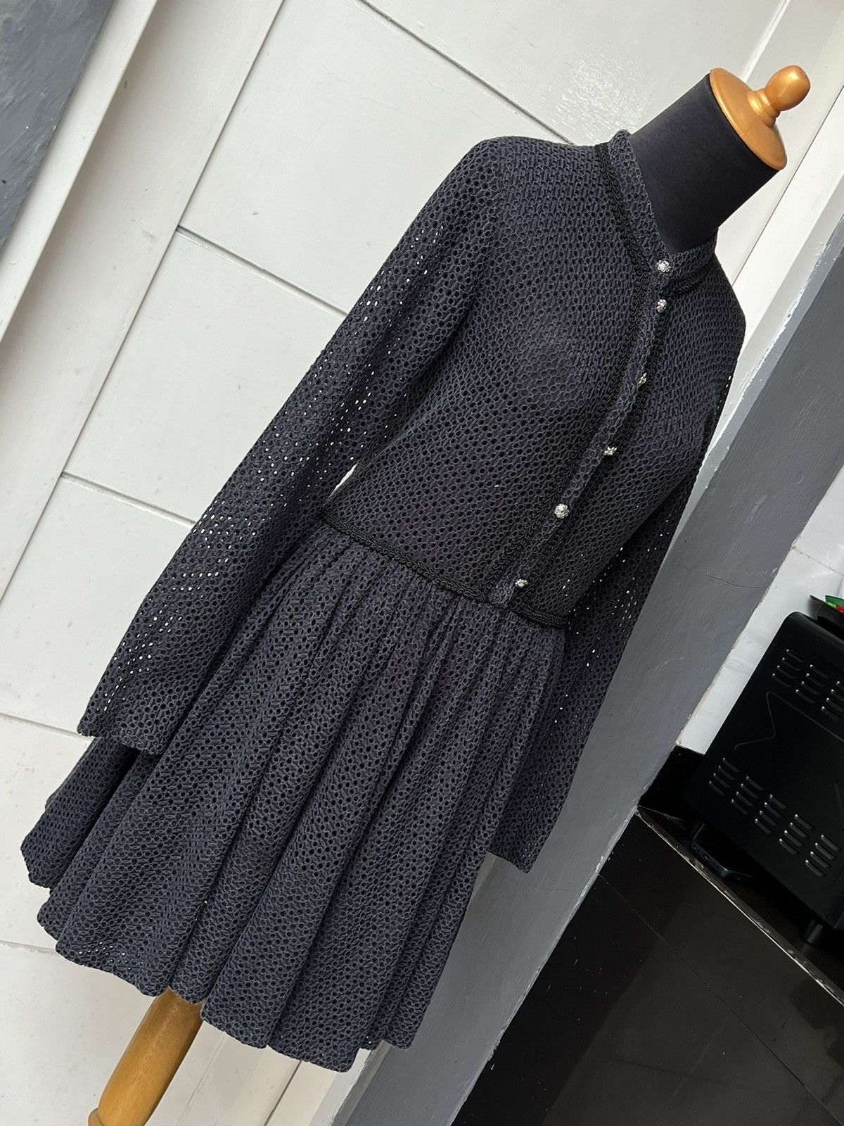 Maje MAJE Mesh Midi Dress Size XS / US 0-2 / IT 36-38 - 17 Thumbnail