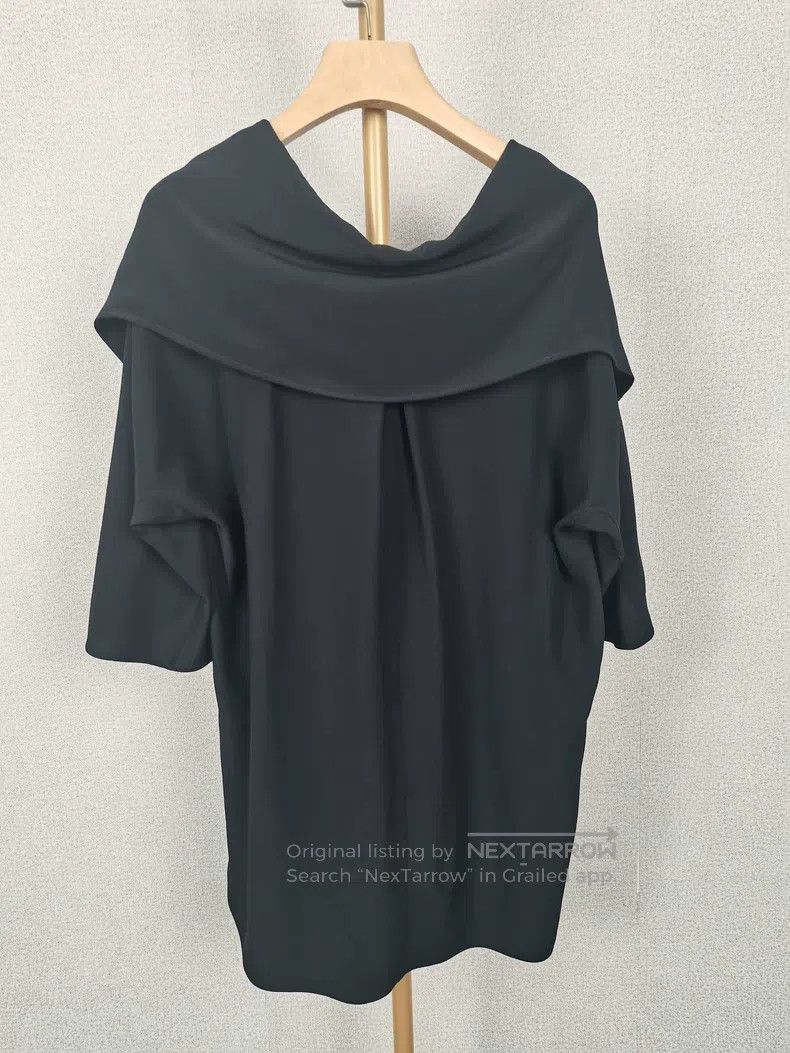 Hermes Hermes Black Short Sleeve Size XXS / US 00 / IT 34 - 2 Thumbnail