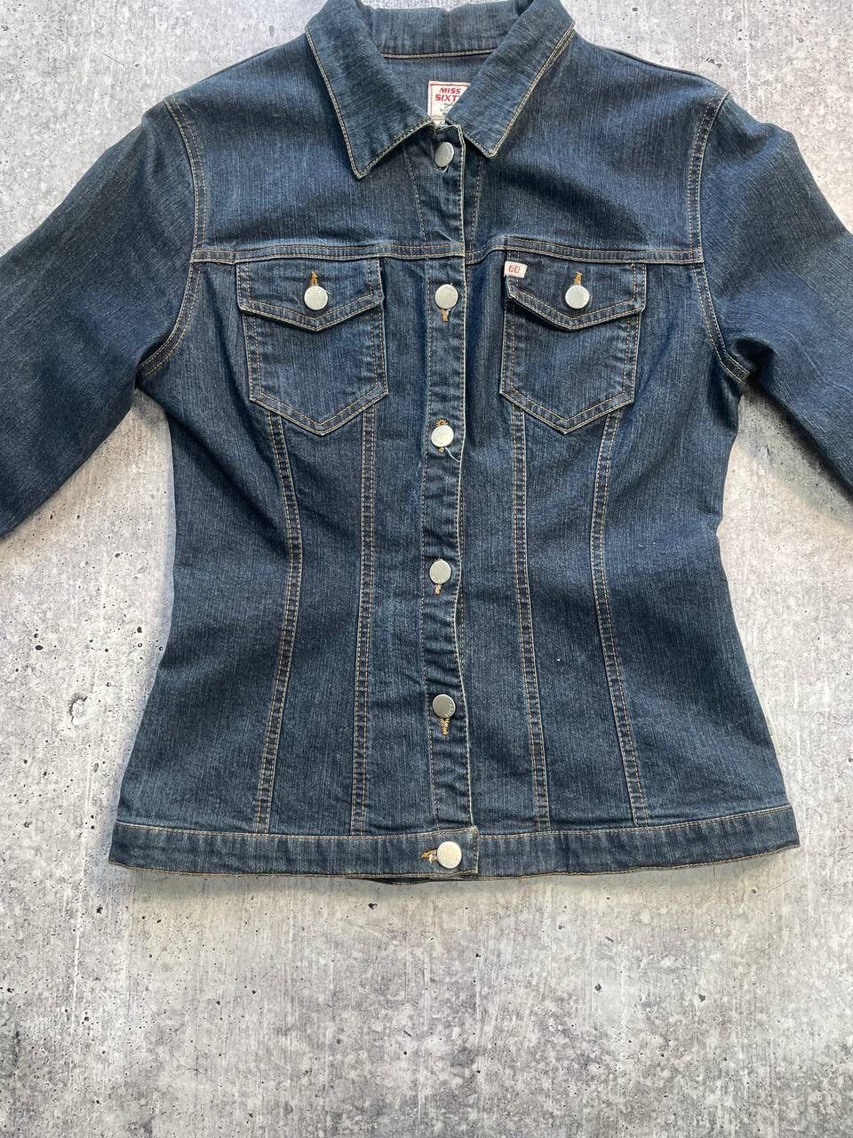 Japanese Brand × Miss Sixty × Vintage Vintage Crazy Miss Sixty Denim Jacket Y2K Size L / US 10 / IT 46 - 5 Thumbnail