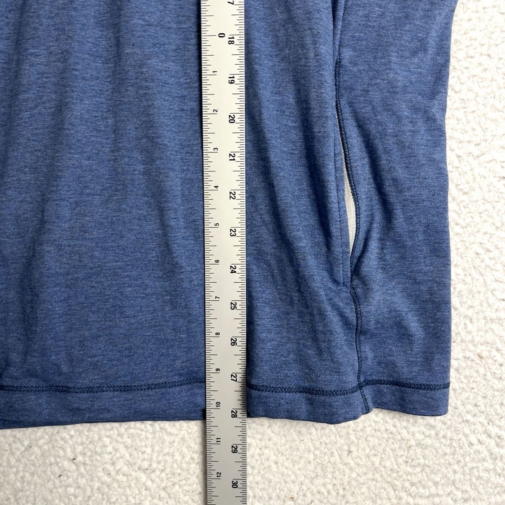 AQUA New Raffi 1/4 Zip Pullover Men XL French Blue Cotton Mock Neck Quarter Aqua Size US XL / EU 56 / 4 - 5 Thumbnail