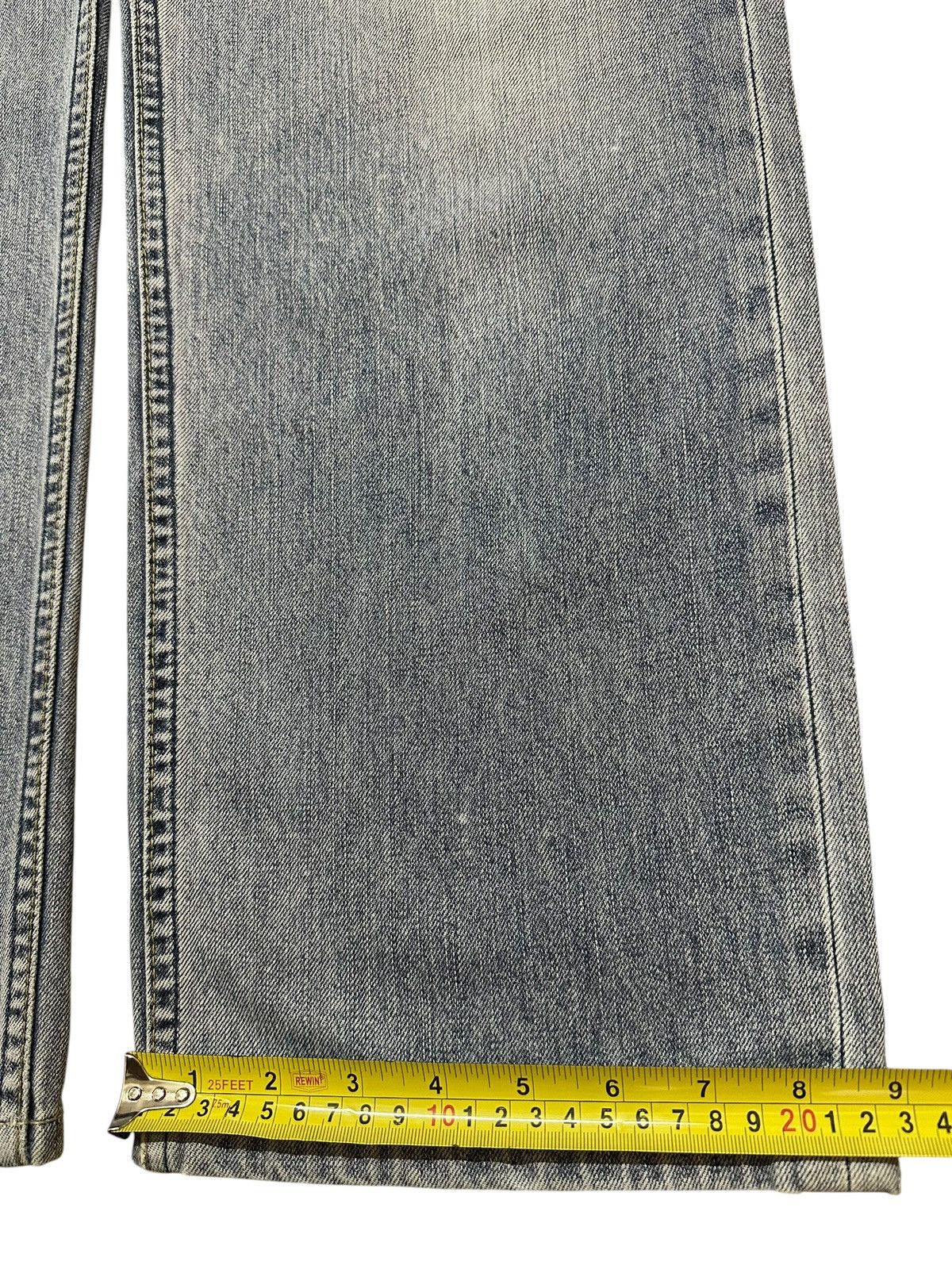 Levi's Vintage 90s Levis 503 Blue Faded Wash Distress Baggy Jeans Size US 32 / EU 48 - 17 Thumbnail