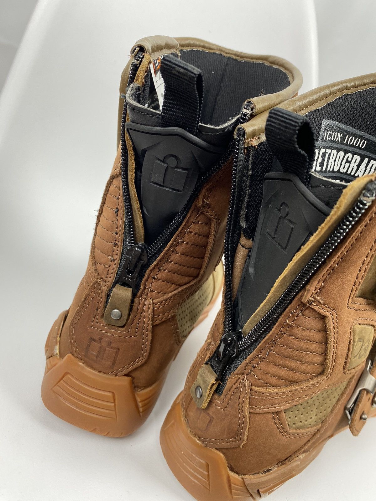 Designer Icon Retrograde 1000 Motorcycle Cruiser/Touring Boots Size 9 Size US 9 / EU 42 - 13 Thumbnail