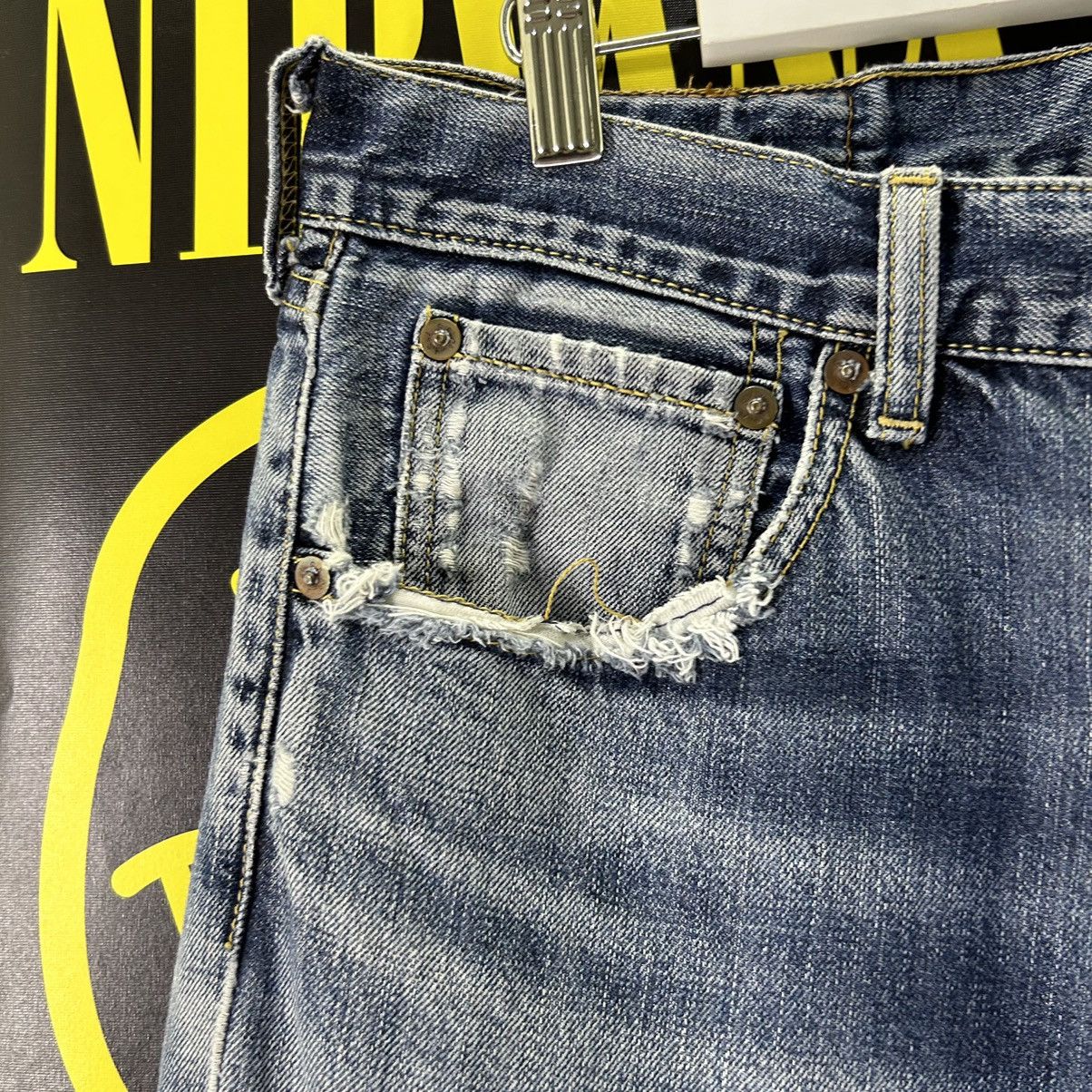 Levi's Vintage Levi’s 503 Japanese Distressed Denim Size US 34 / EU 50 - 5 Thumbnail