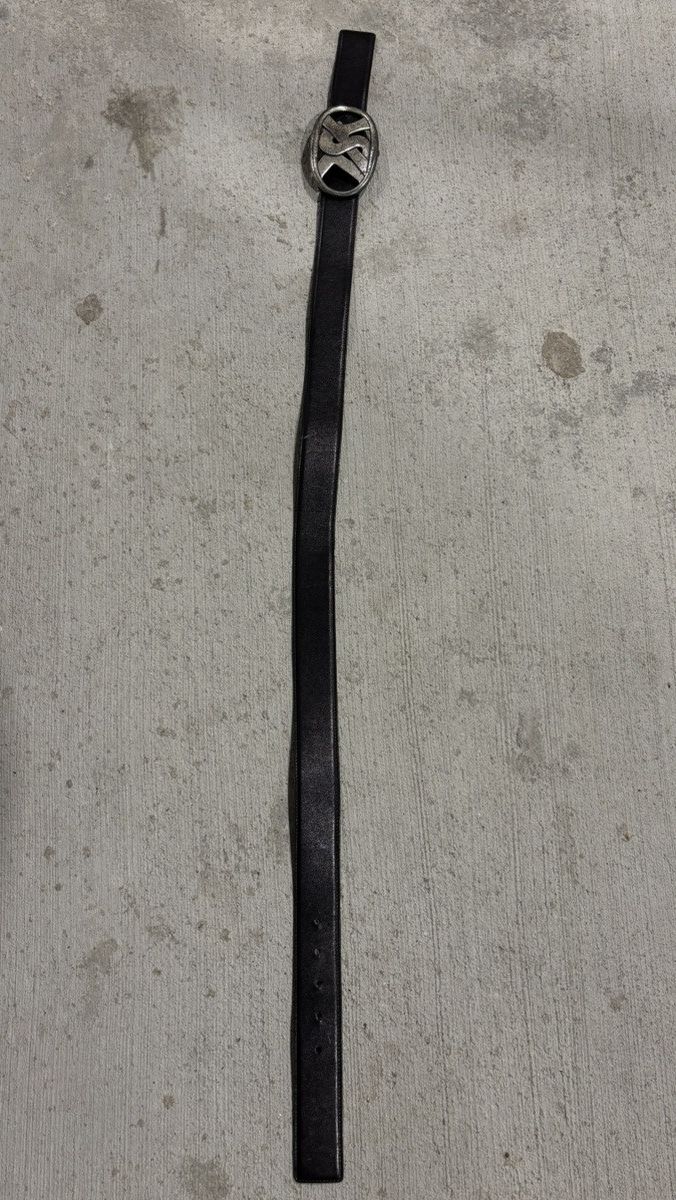 Saint Laurent Paris Yves Saint Laurent Paris Logo Belt Size 30 - 14 Thumbnail