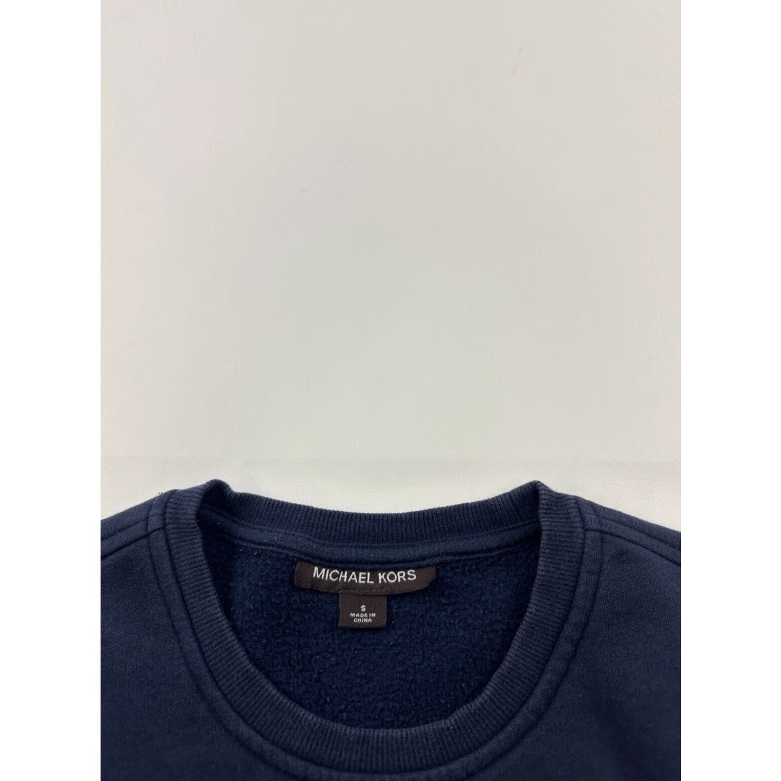 Michael Kors Michael Kors Sweatshirt Mens Small Blue Crew Neck Size US S / EU 44-46 / 1 - 2 Thumbnail