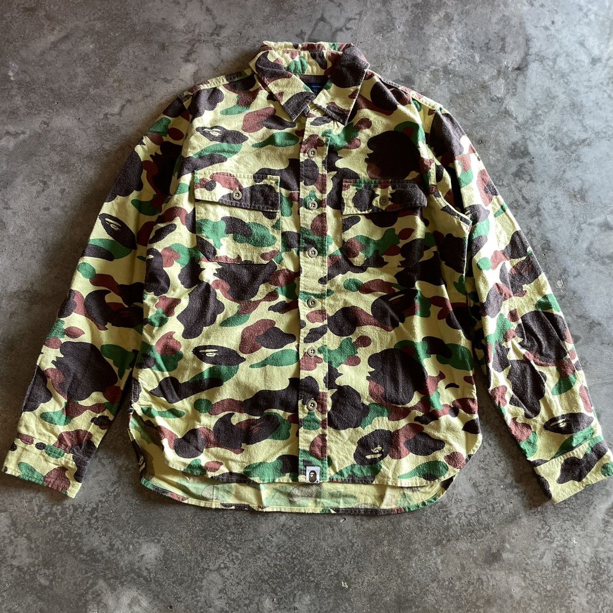 Bape × Vintage Vintage Bape Camo Button Ups Size US M / EU 48-50 / 2 - 1 Thumbnail