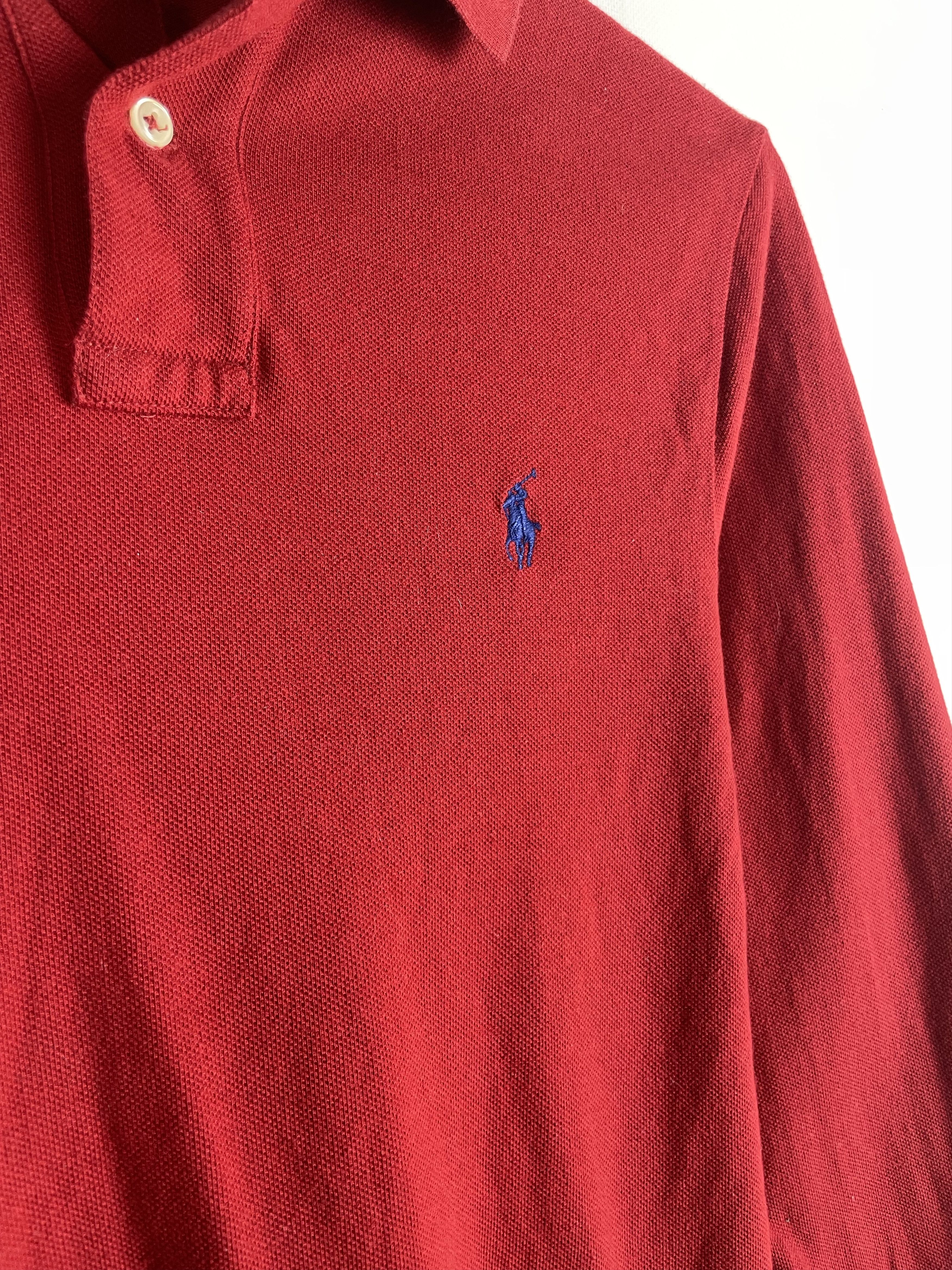 Polo Ralph Lauren Mens Polo Rugby Sweatshirt Ralph Lauren Vintage Size US S / EU 44-46 / 1 - 4 Thumbnail