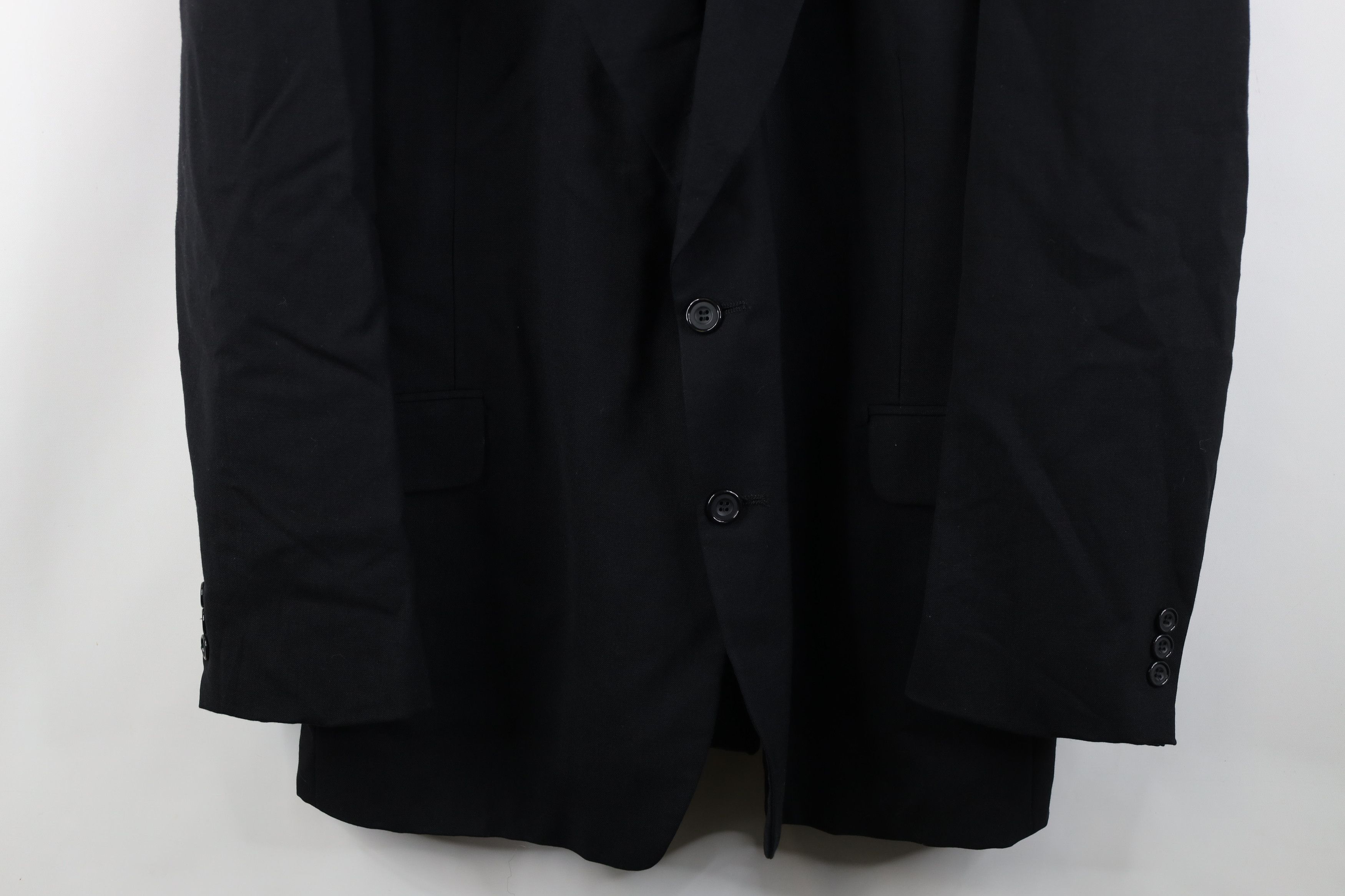 Vintage Vintage 70s Streetwear Suit Coat Blazer Jacket Black USA Size US XXL / EU 58 / 5 - 3 Thumbnail