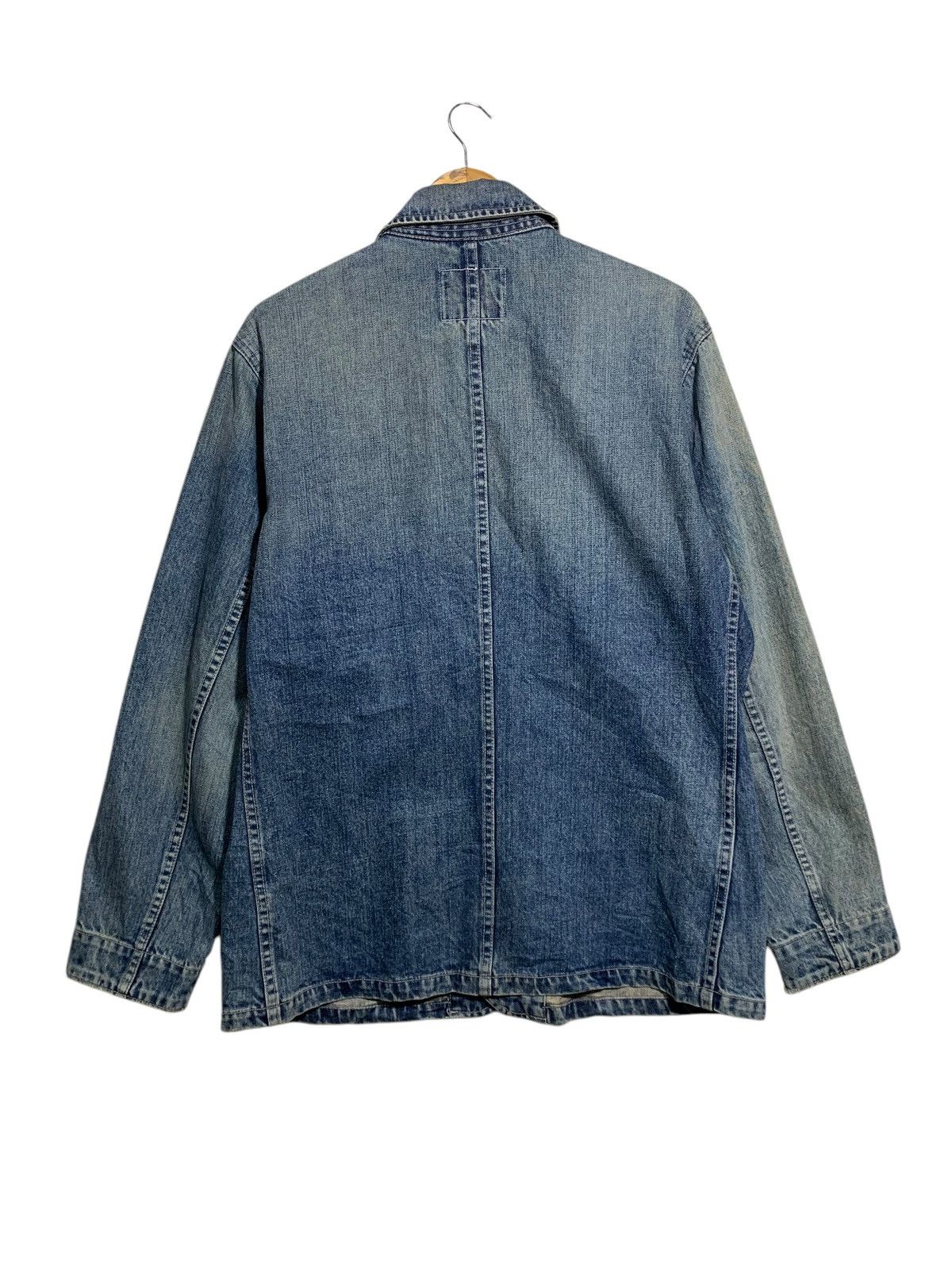 Gap 🔥GAP DENIM CHORE JACKETS TRIPLE NEEDLE Size US L / EU 52-54 / 3 - 4 Thumbnail