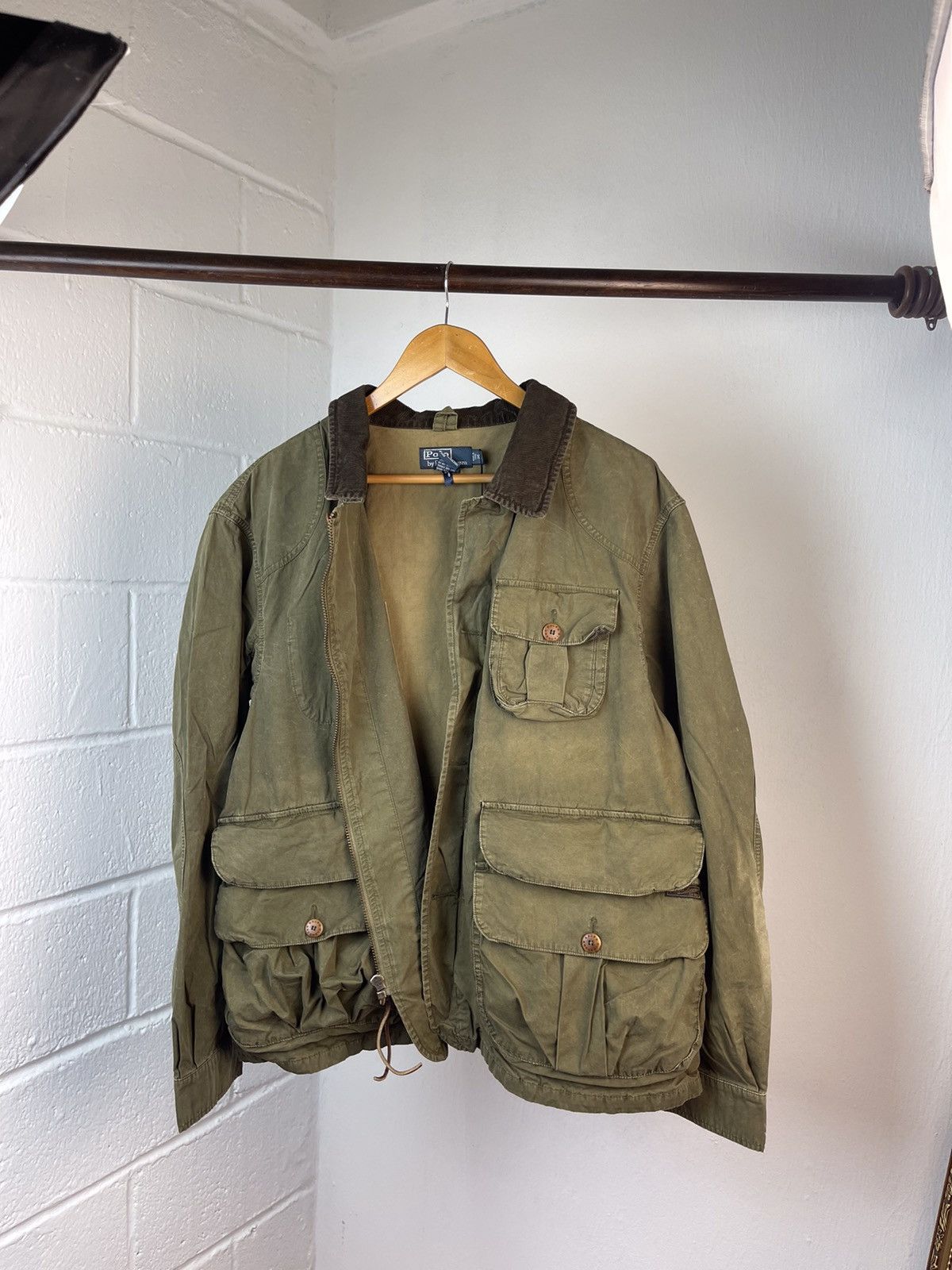 Polo Ralph Lauren × RRL Ralph Lauren × Ralph Lauren Vintage Polo Ralph Lauren Hunting Jacket Size US XL / EU 56 / 4 - 10 Thumbnail