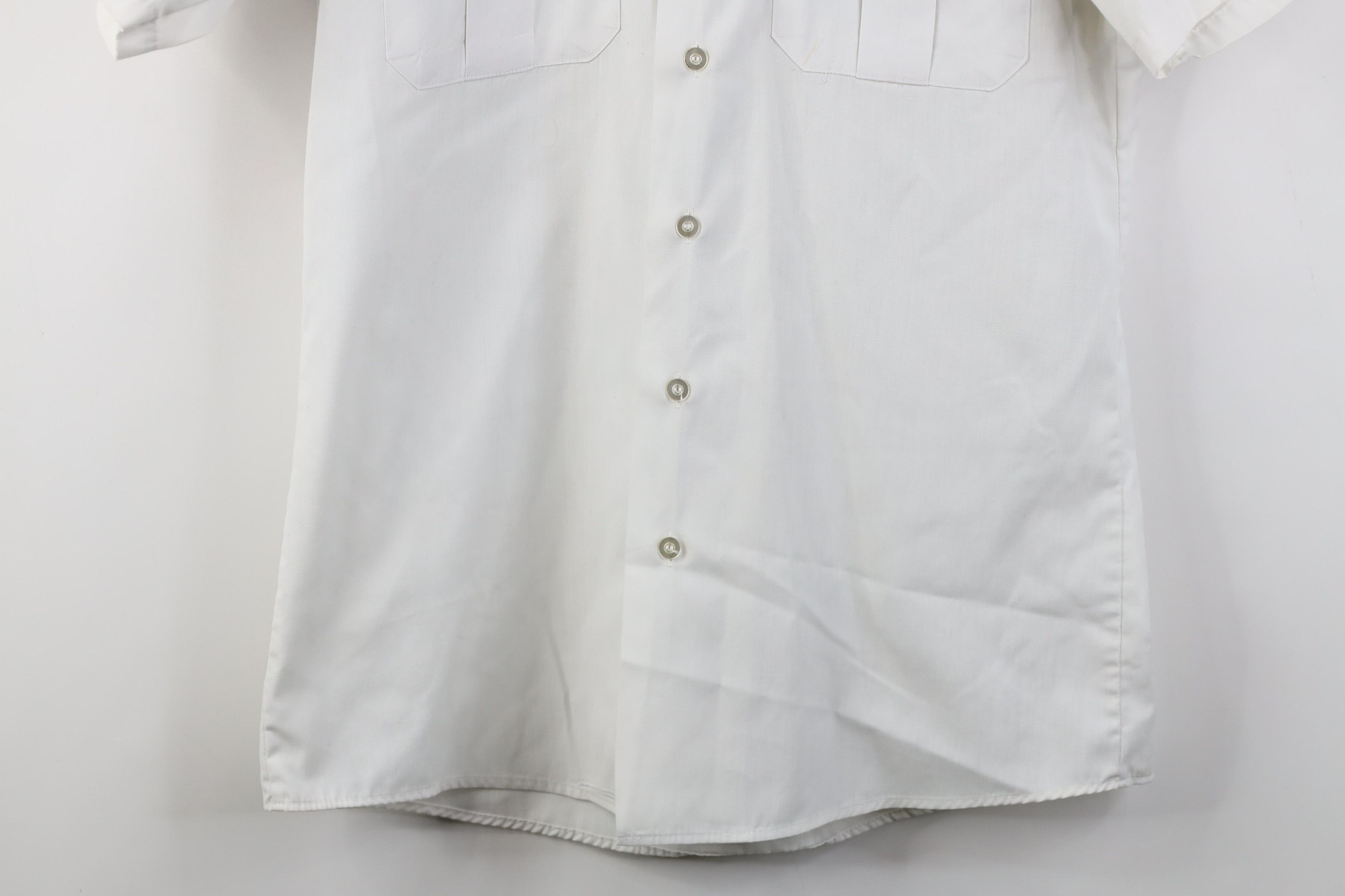 Vintage Vintage 70s Maumee Fire Department Button Shirt White USA Size US M / EU 48-50 / 2 - 3 Thumbnail